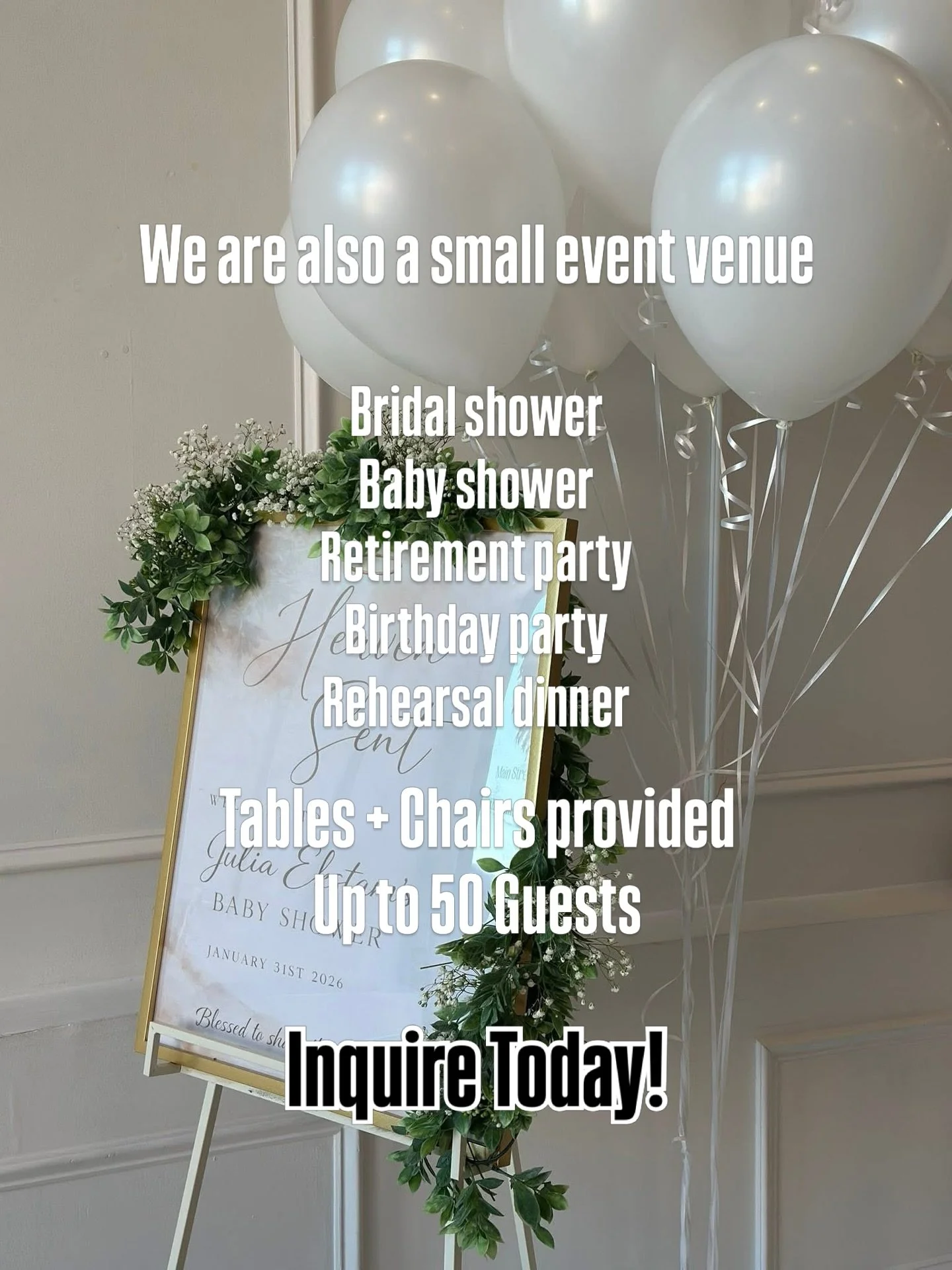 Small event venue and photography studio located in Washington, MO! Inquire today to book our all white space featuring a half bath and kitchenette with river front views! 

#eventvenue #venuespace #studio #washmo #stlevents
