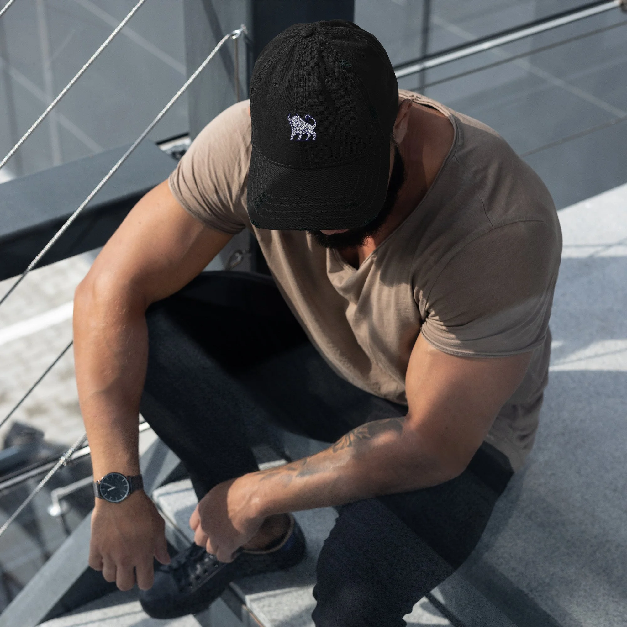 Distressed Dad Hat - ProstarMarketing -
