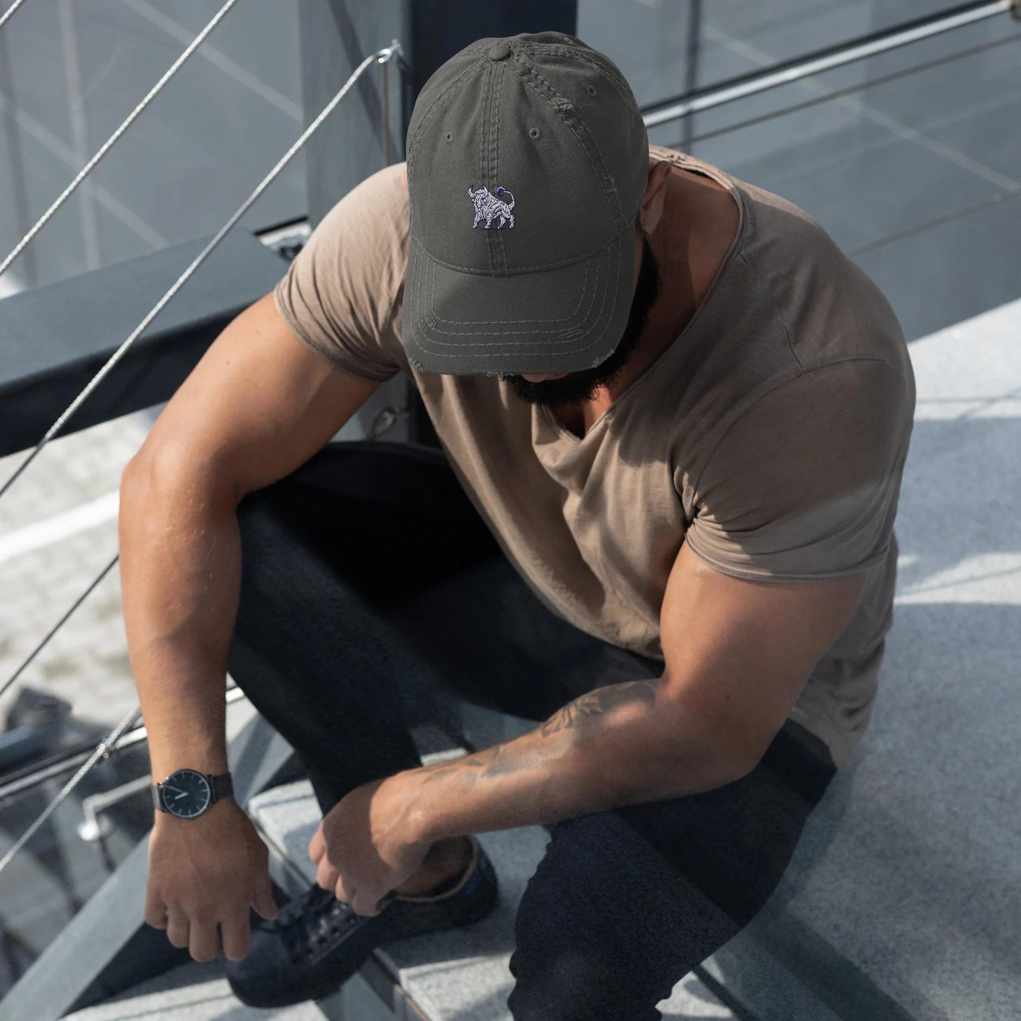Distressed Dad Hat - ProstarMarketing -