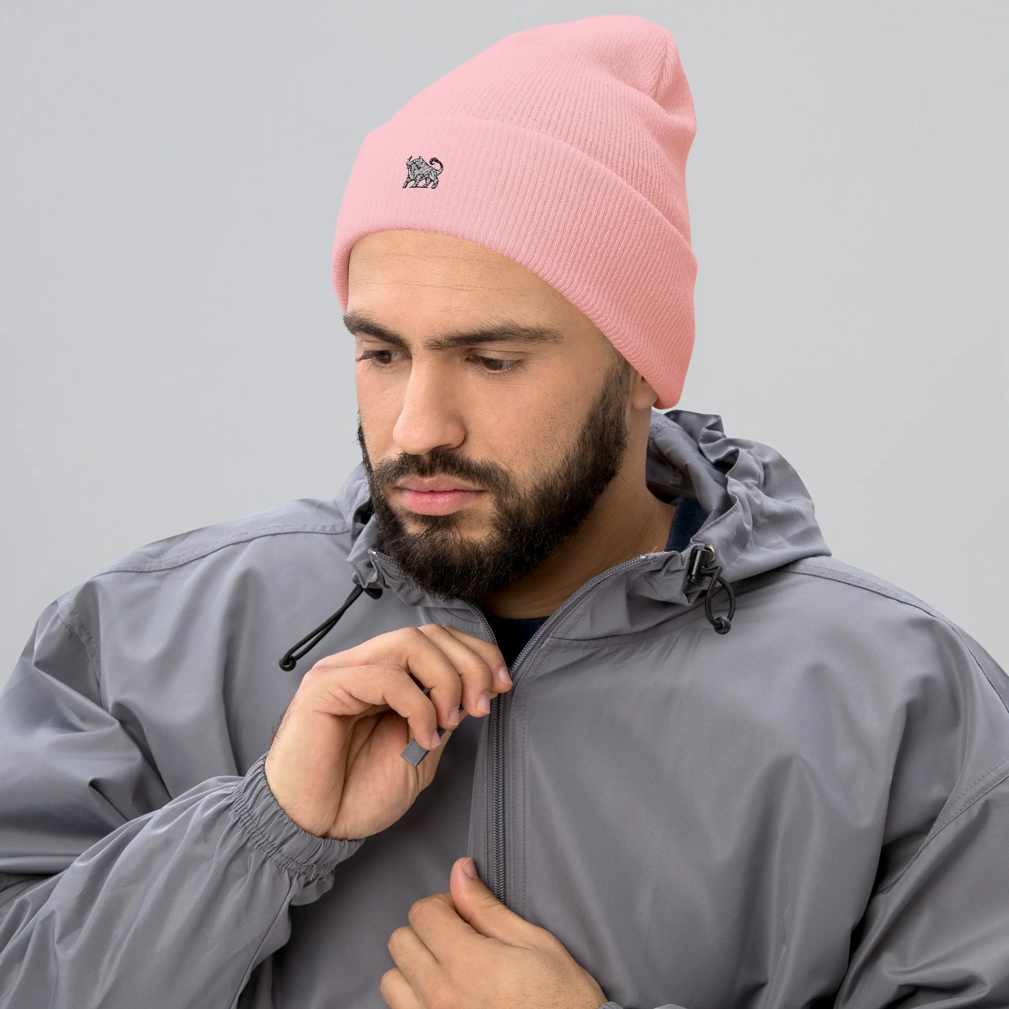 Cuffed Beanie – Dein Statement für Style - ProstarMarketing - 68E229645E9A4_Baby-Pink