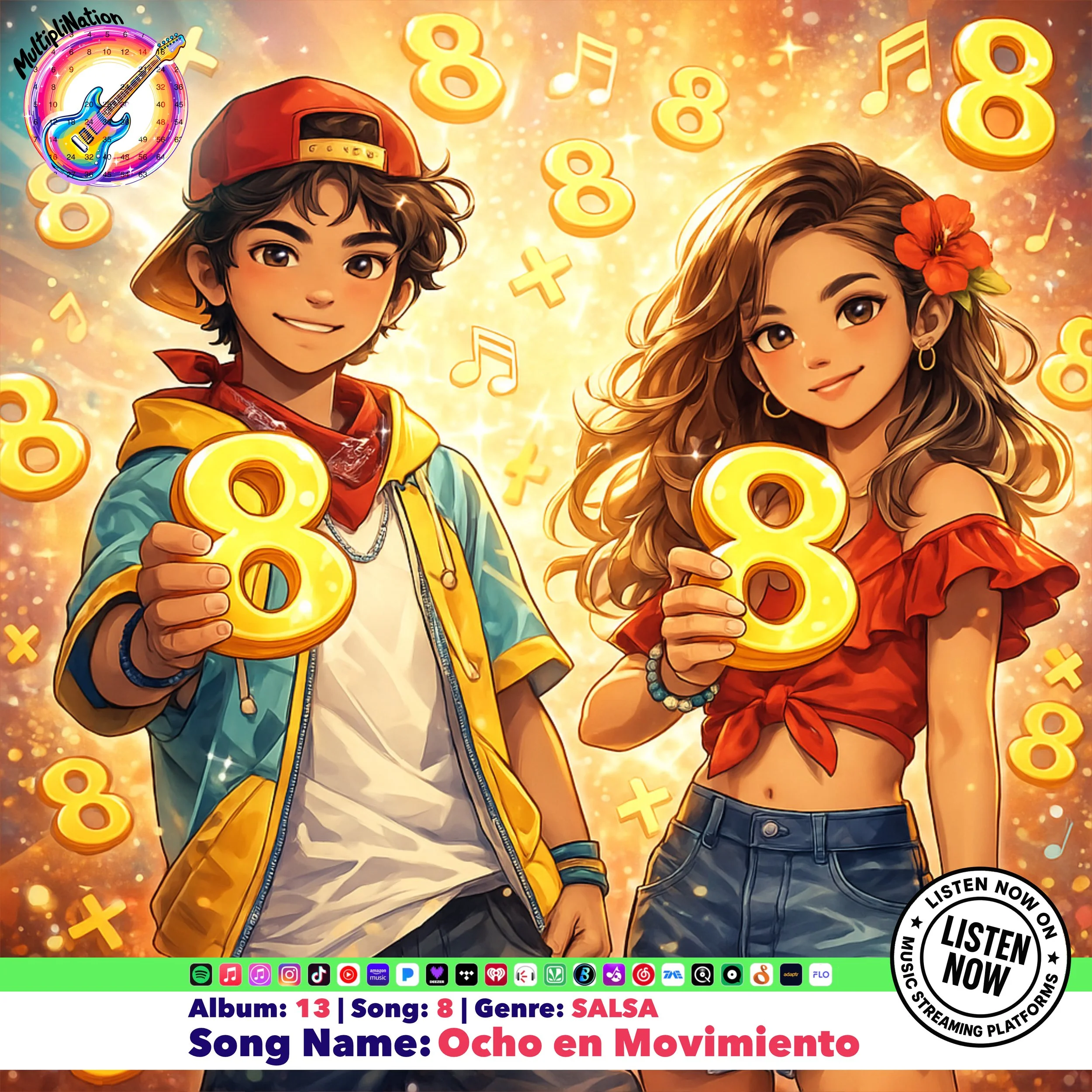 Album 13 (Salsa) — Multiplying by Eight