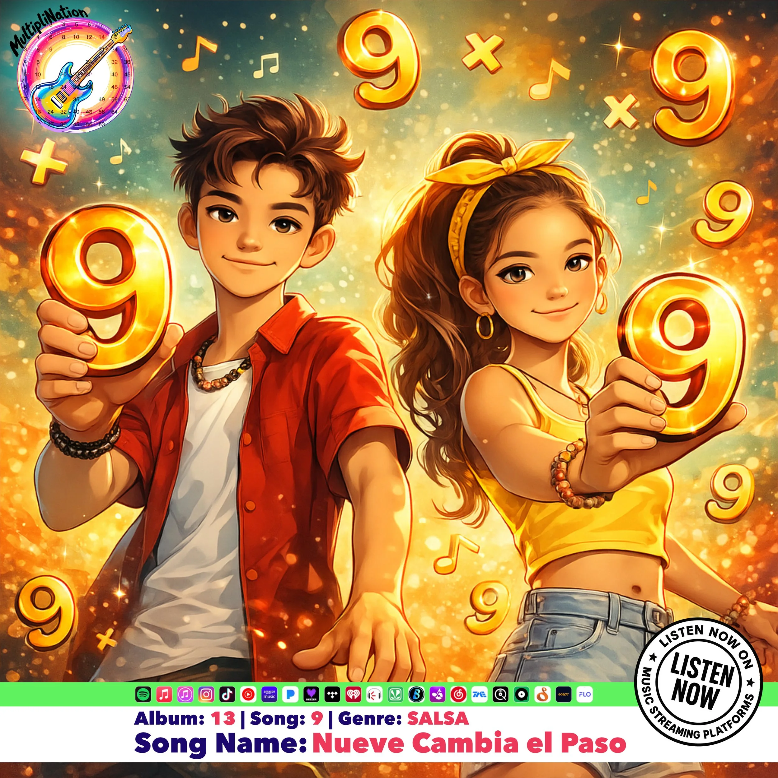 Album 13 (Salsa) — Multiplying by Nine