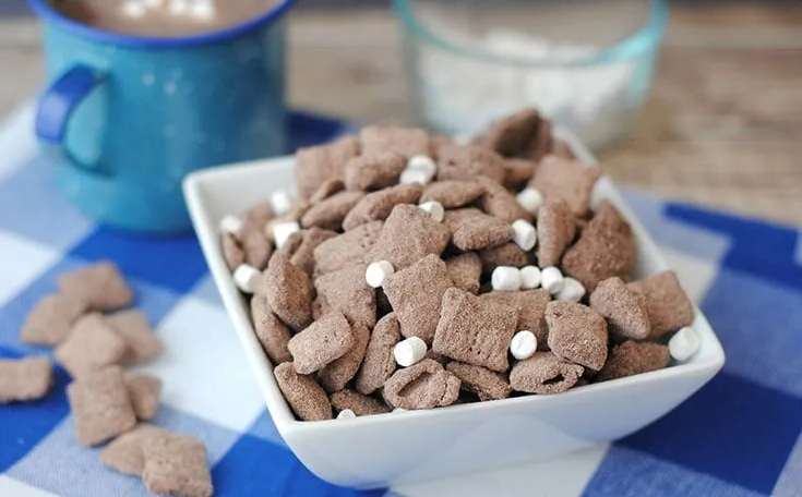 Mexican Hot Chocolate Puppy Chow