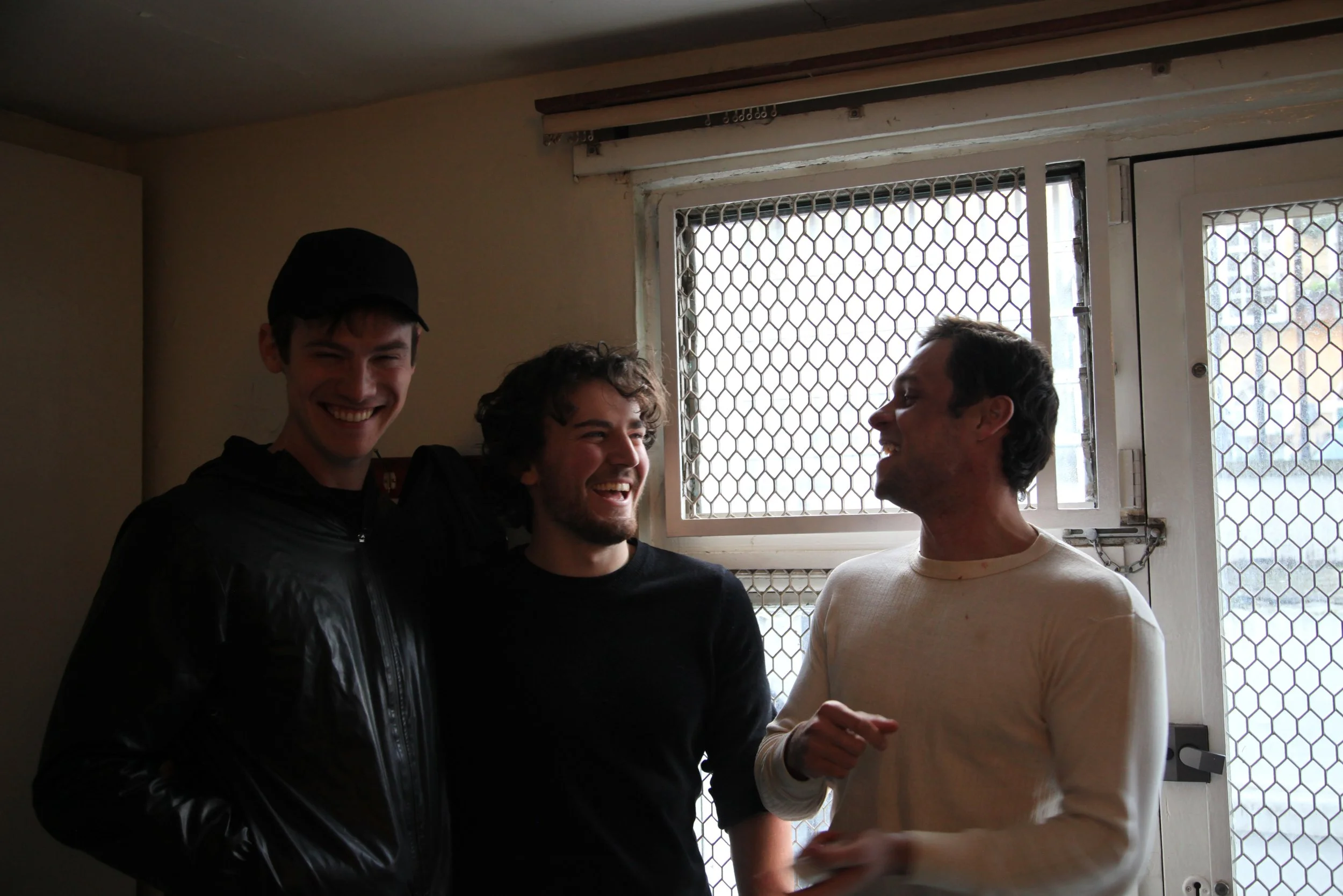 Cassian, Lucas and Levi after shoot.