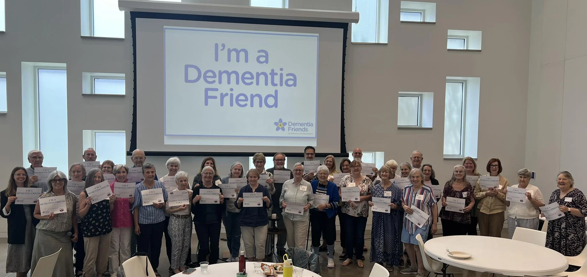 36 New Dementia Friends Trained at First Unitarian Church of Dallas