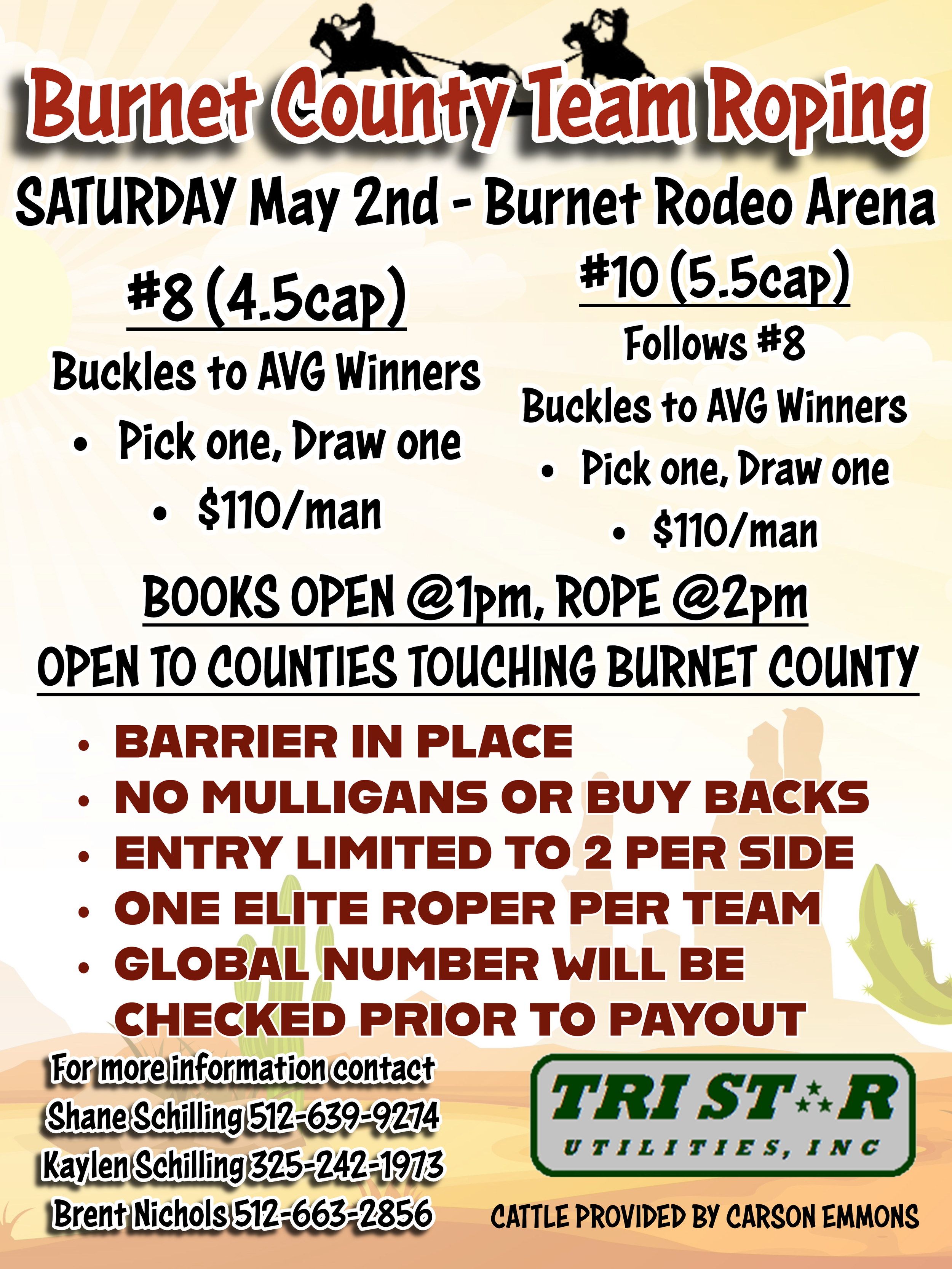 Burnet County Roping