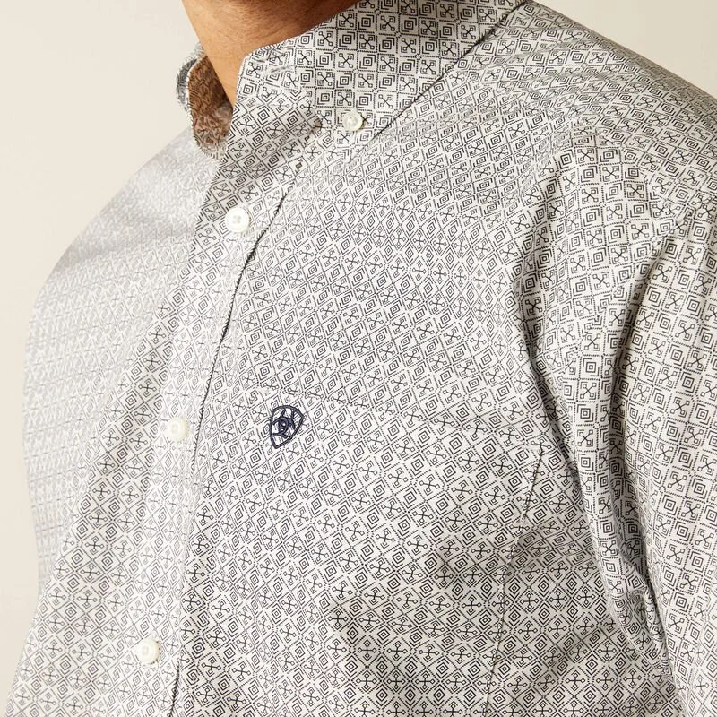 Ariat Men's Reign Classic Fit Shirt White