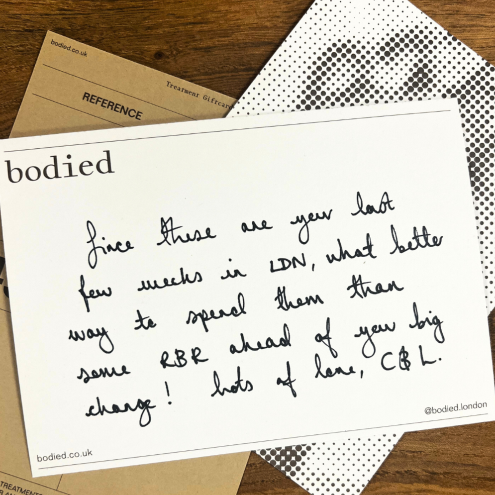 Gift cards at Bodied: The stories behind the best massage gift ideas