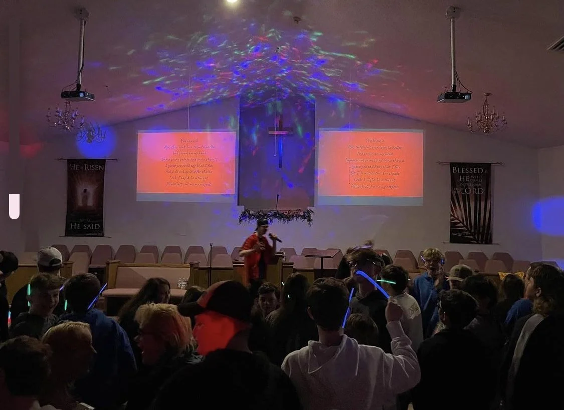 My first time at Southern Trinity Baptist. They've believed in me since the start.