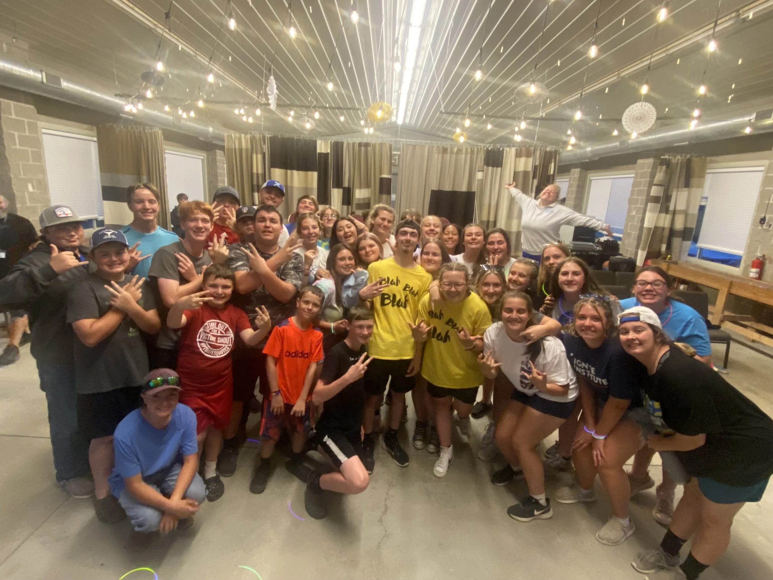 When I perform at Camp Northward, a group photo has become tradition after the performance.