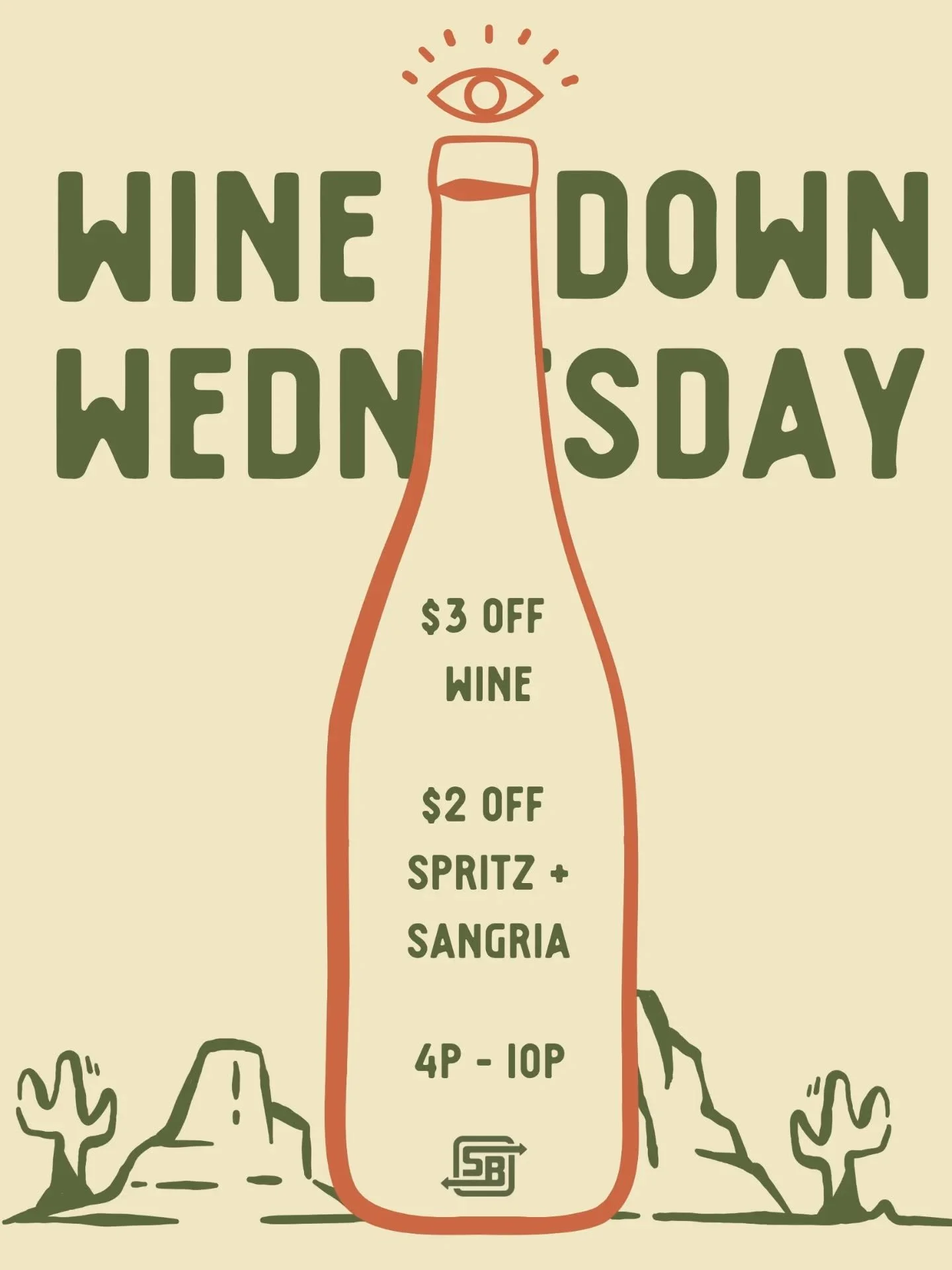 Starting a new Wine Down Wednesday for South Austin 🌅 to help you make it through that mid-week slump. This week and every week 🍷 
&bull;
✌️$2 off Cappelletti Spritz and our Summer Sangria
👌$3 off glasses of wine 
&bull;
Come enjoy our patio or co