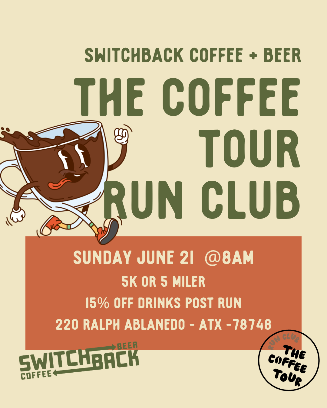Run Club - The Coffee Tour