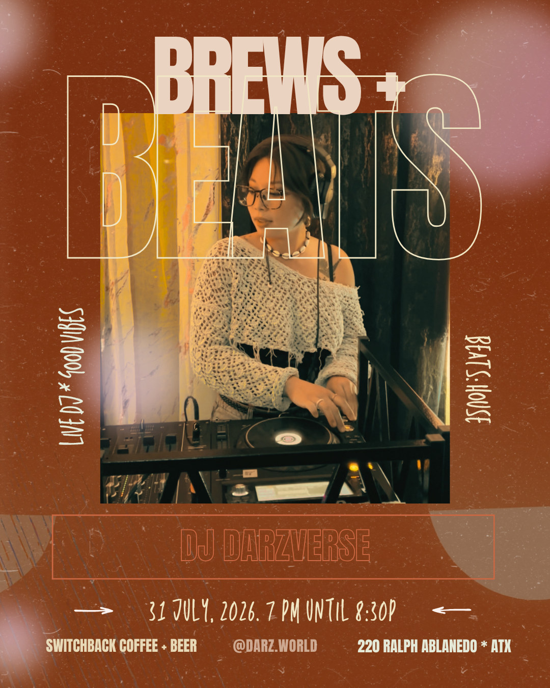 Beats & Brews w/ DJ Darzverse