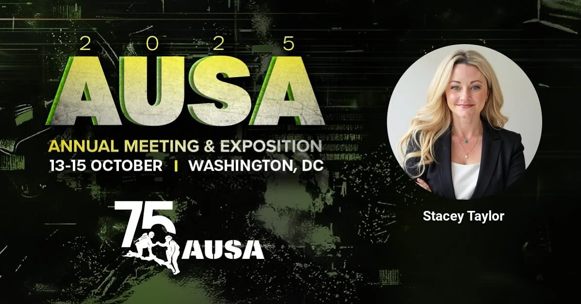 ✨ Surge is on the move!

We&rsquo;re attending the AUSA Annual Meeting in D.C. on October 14th 🎖️

Can&rsquo;t wait to connect with incredible leaders, explore new innovations, and share our passion for powerful branding + design that makes an impac