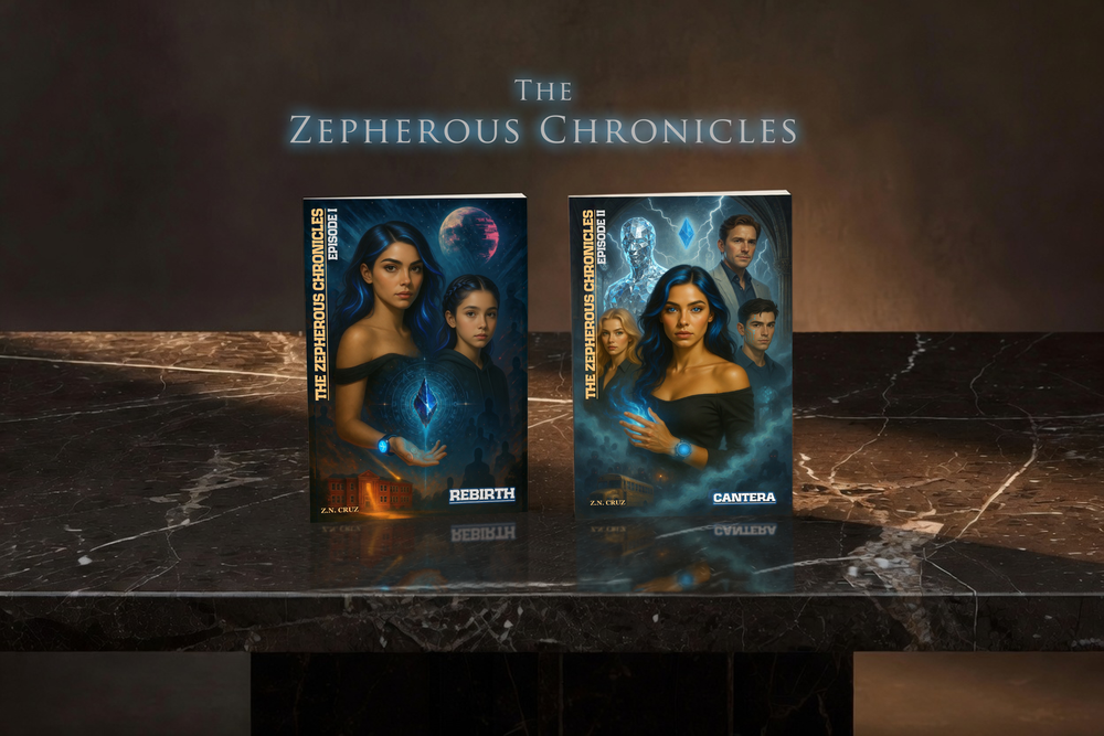 The Zepherous Chronicles book covers by Z.N. Cruz