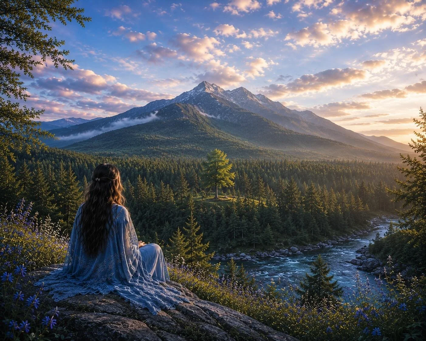 Sometimes after a shift, it feels like pieces of you were left behind in different rooms.

This meditation is a quiet return.

A mountain.
A river.
A breath.
And the reminder that you never truly left yourself behind.

A Return to You is now live on 