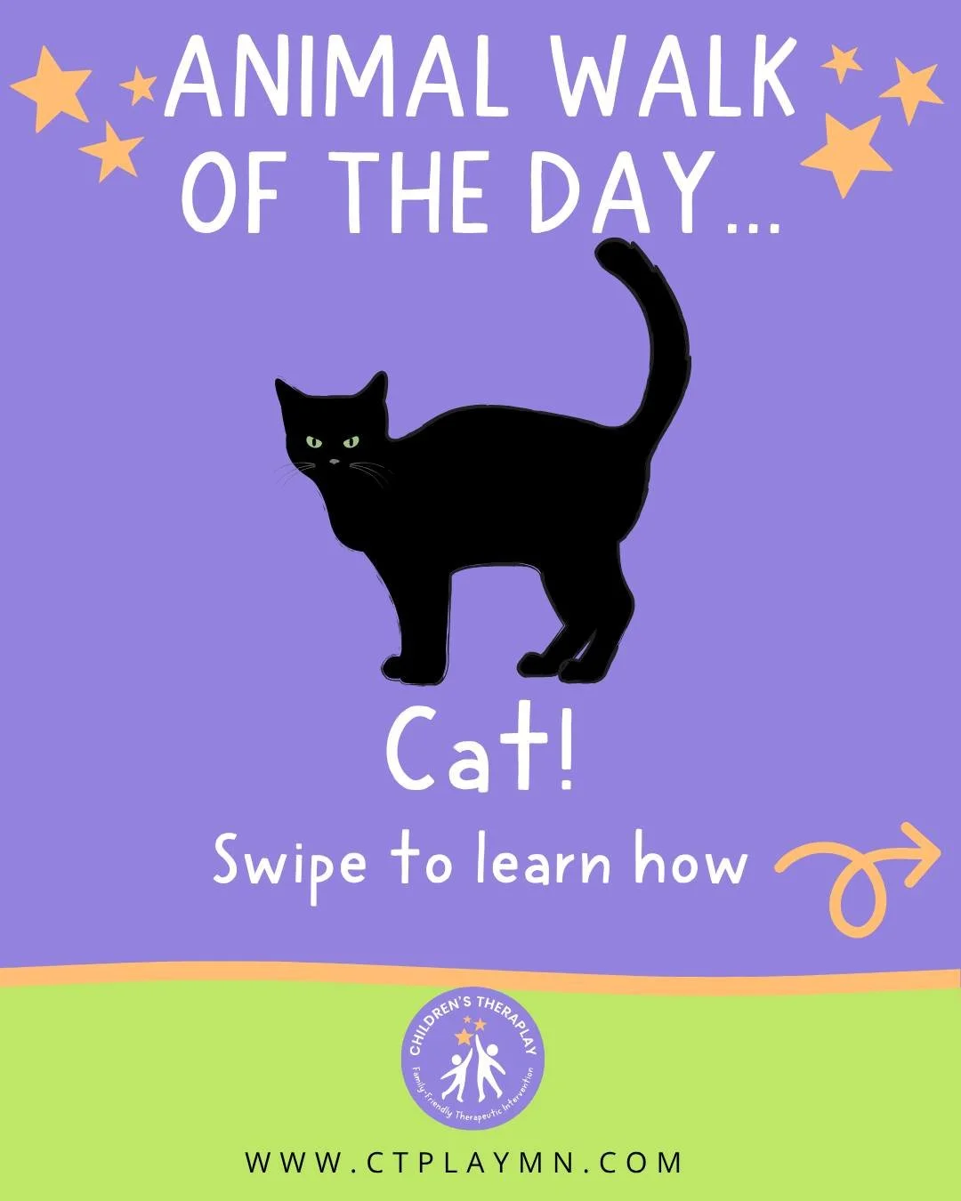 On National Cat Day, our animal walk OTD is CAT! 😺

#nationalcatday #animalwalks #ctplaymn