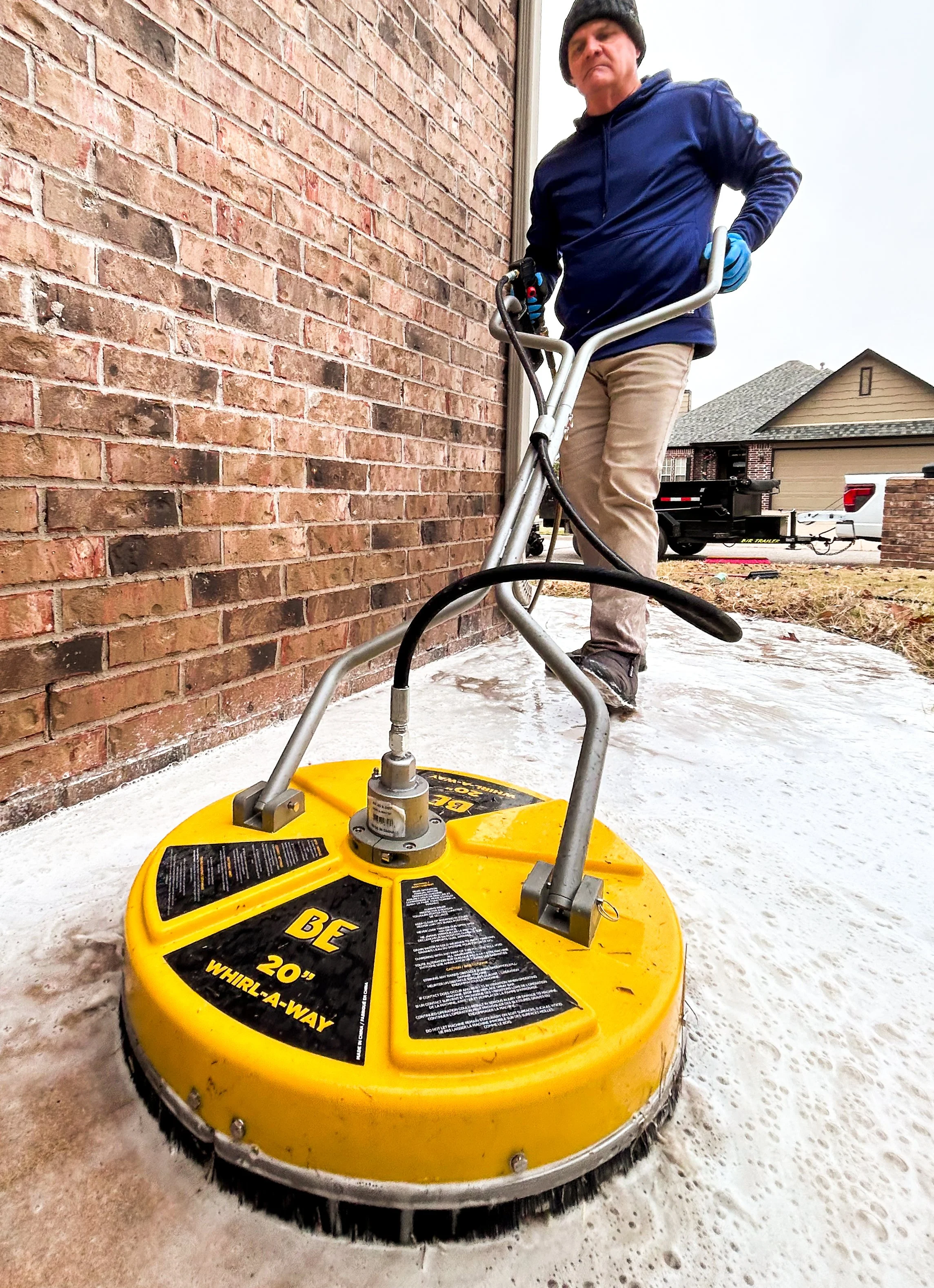 Concrete Pressure Washing