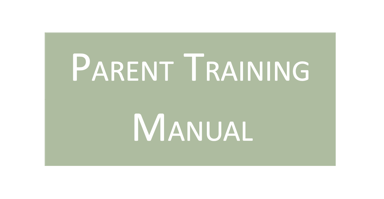 Parent Training Manual