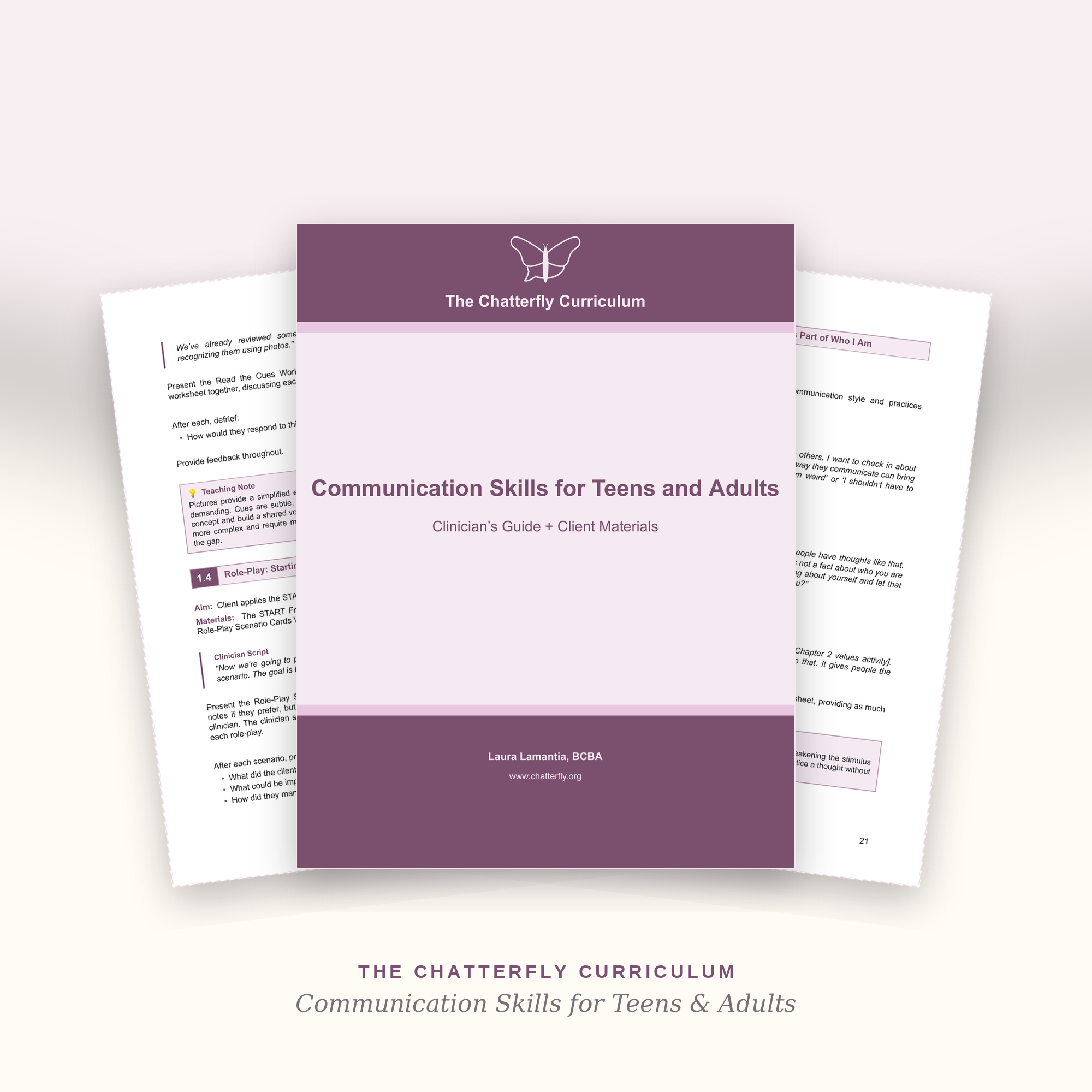 The Chatterfly Curriculum: Social Skills for Teens & Adults