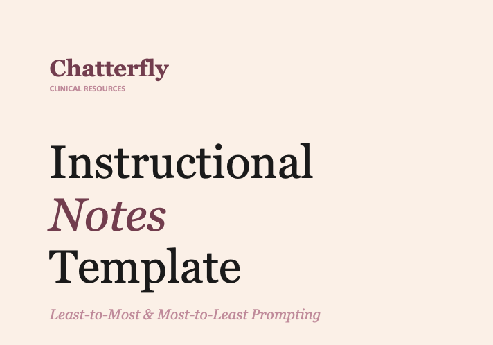 Instructional Notes Template
