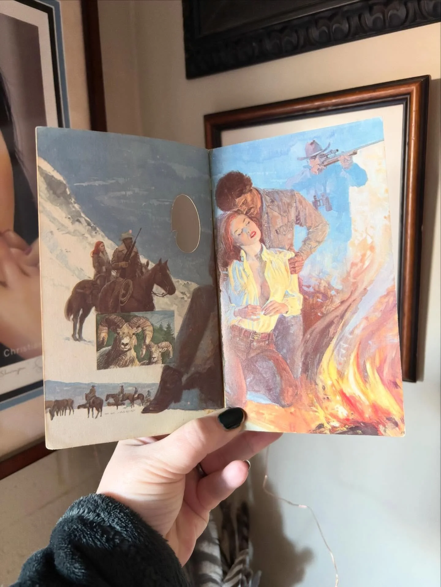 The title. The colors. Describing the heroine as a &ldquo;wild and willowy daughter.&rdquo; The slutty manspreading. The hero looking like Tom Skerritt. THAT CLEAVAGE. *chef&rsquo;s kiss* #StepbackSaturday