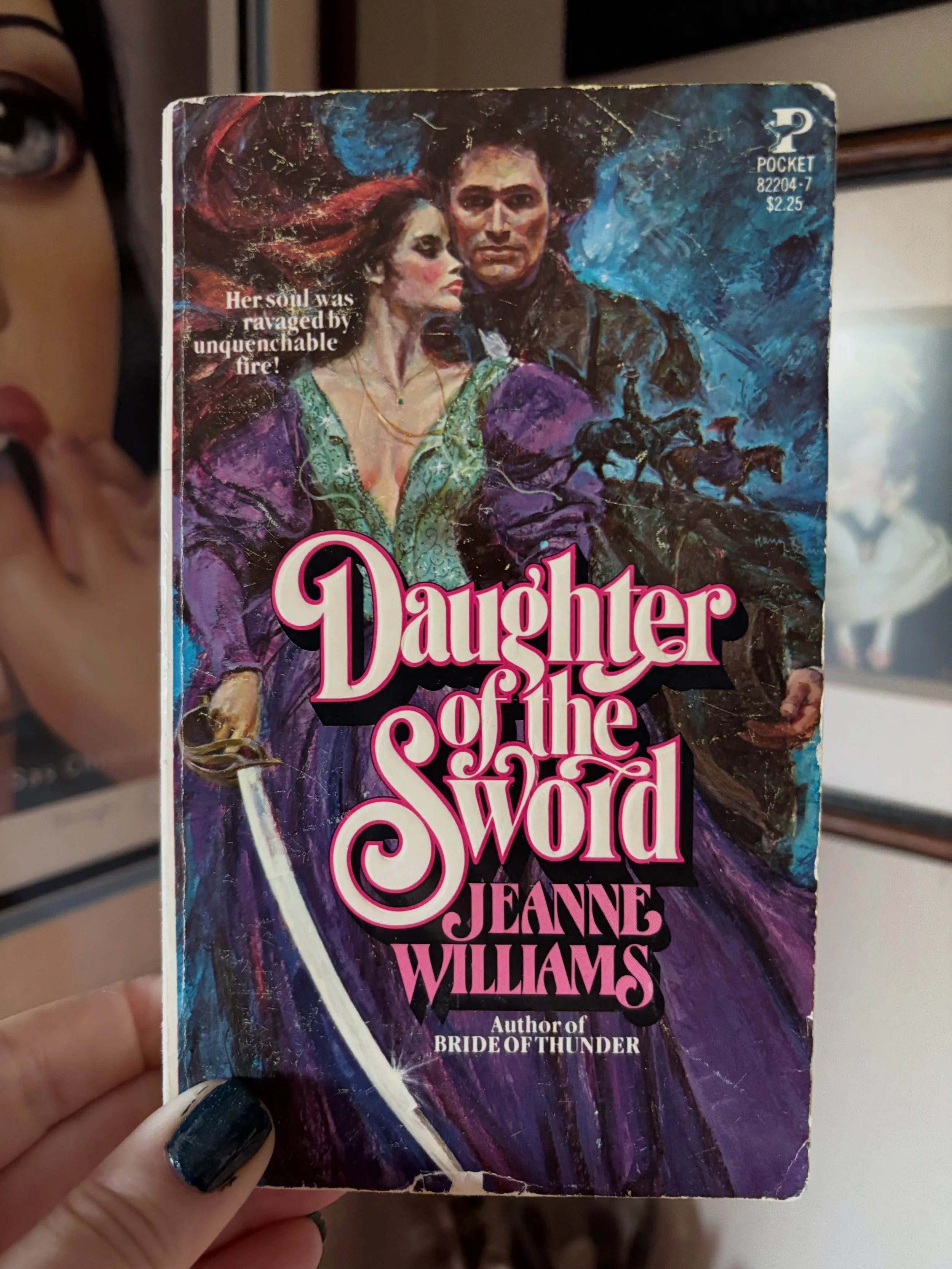 For this week&rsquo;s #CoverLustFriday, I bring you another all-time banger from Jeanne Williams, the Arizona historical romance author I am greedily accumulating the backlist of because LOOK AT THIS. Another badass title in badass typography. The CO