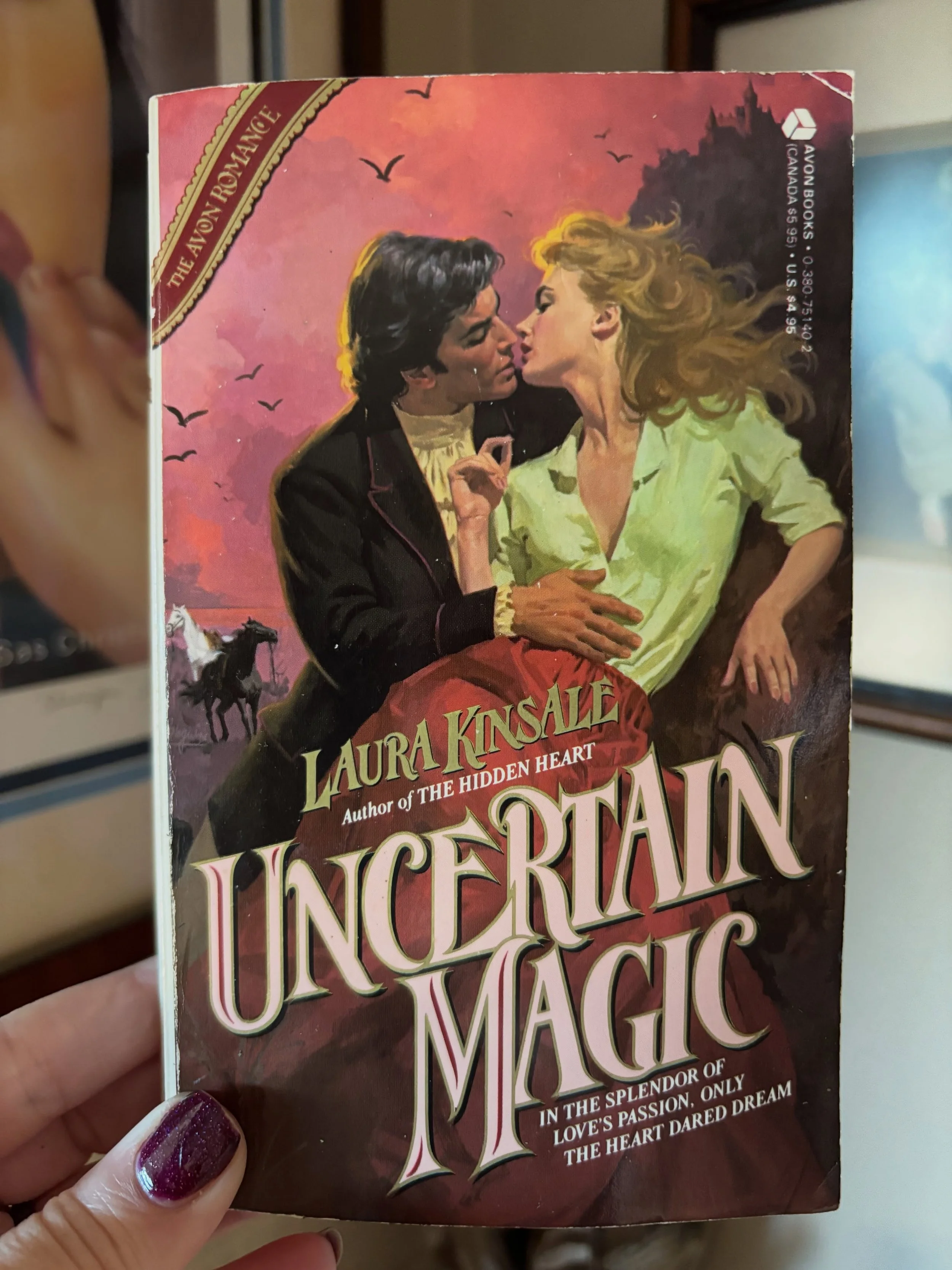 Happy #CoverLustFriday! Hey, remember a few weeks ago when I was happy to finally &ldquo;complete&rdquo; my Laura Kinsale collection with Seize the Fire? Well, that was a lie, because THIS cover is what finally makes the collection complete. 😌 (Yes,