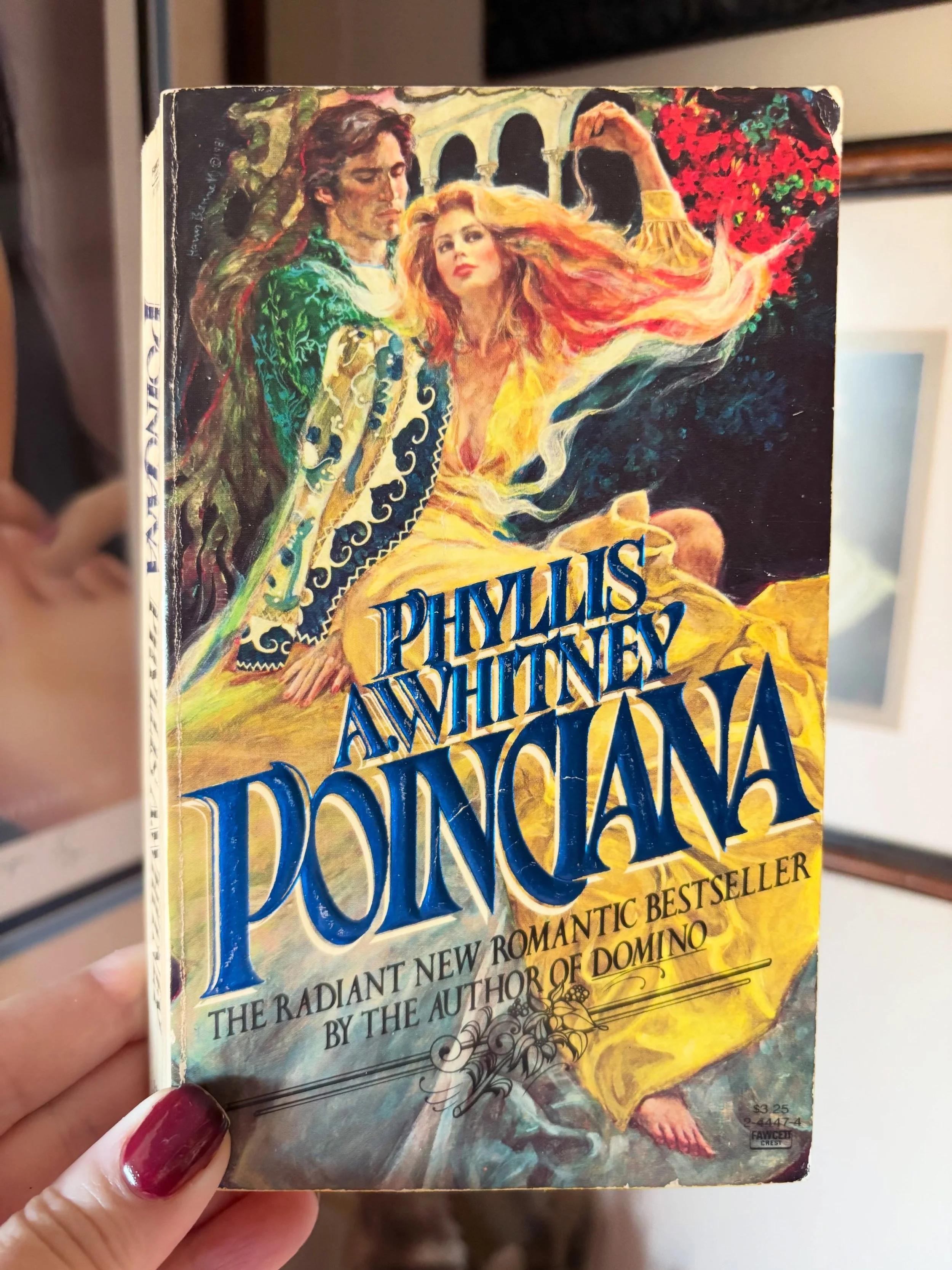 It&rsquo;s #CoverLustFriday and that means I get to wax about this incredible Harry Bennett cover for Phyllis A. Whitney&rsquo;s CONTEMPORARY GOTHIC (yes!) Poinciana&mdash;that&rsquo;s the name of the mansion. Did I want this for the yellow dress? Ye