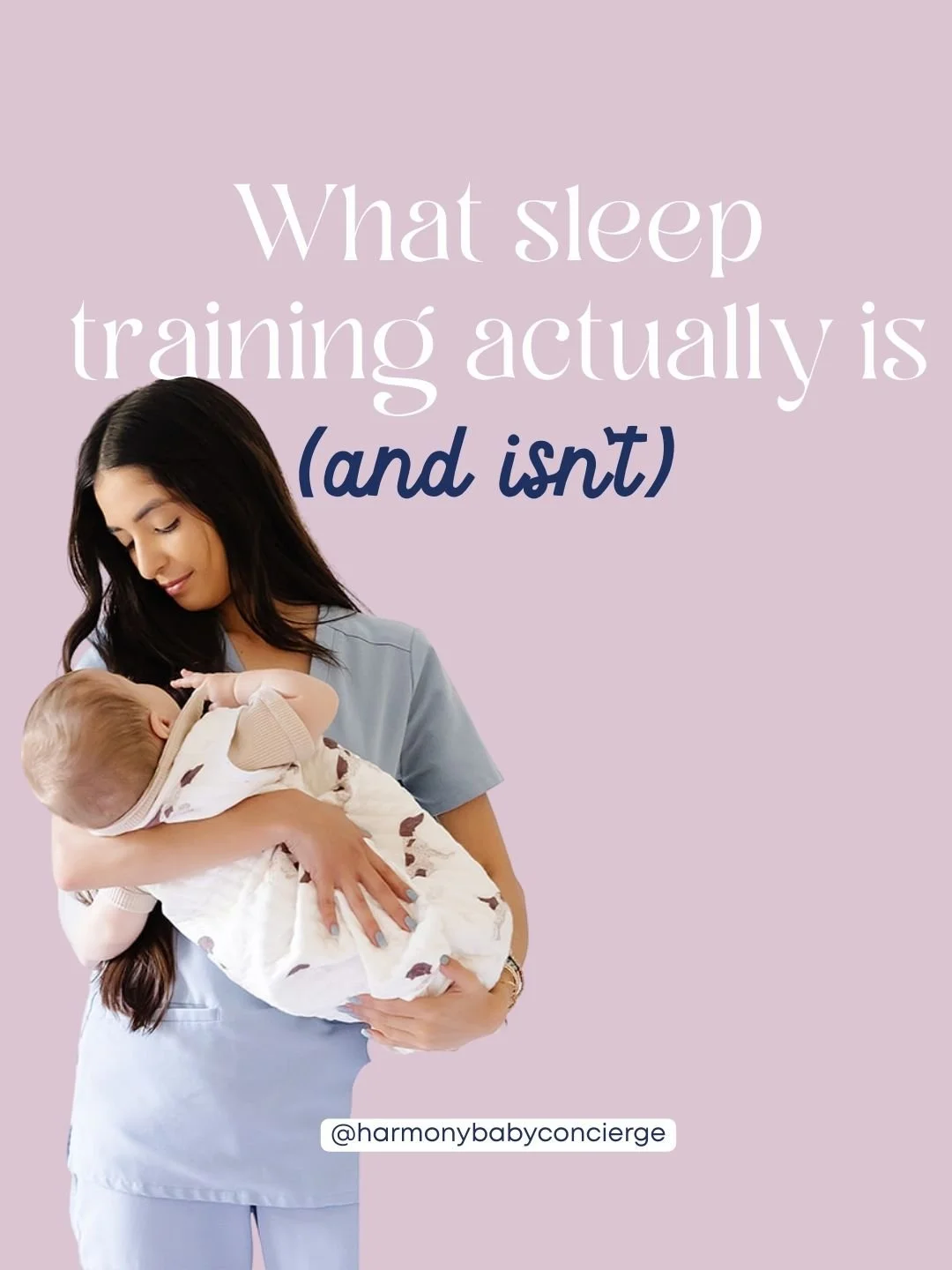 If the words "sleep training" make your stomach drop, you've probably been fed the wrong definition.

There's so much fear and guilt wrapped around this topic and most of it comes from misunderstanding what sleep training actually means. It
