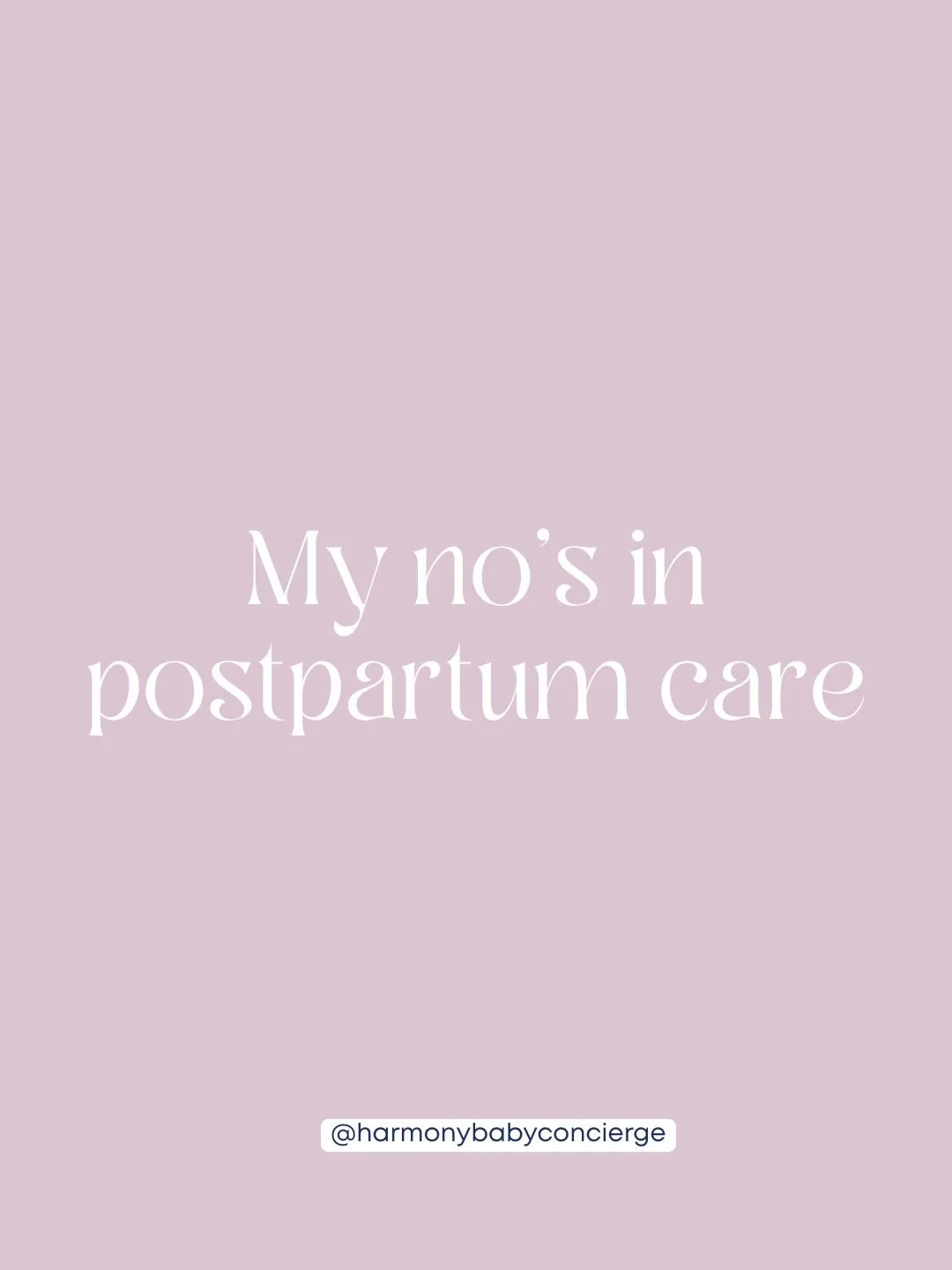 If you're doing any of these things, we need to talk. 👀

(Swipe to see what's making us cringe in postpartum care right now.)