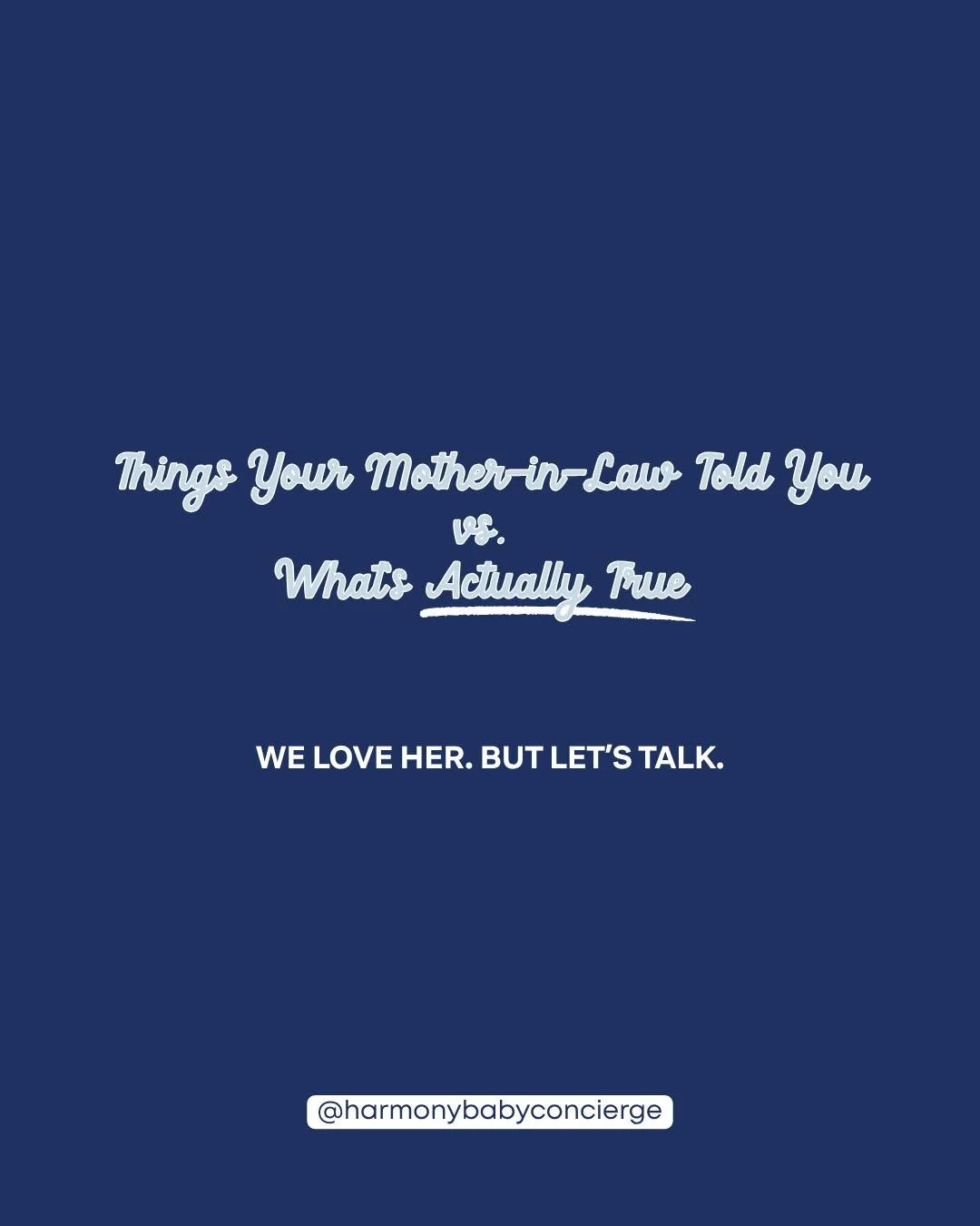 Your mother-in-law meant well. She really did. 💙

But some of the advice passed down for generations? It's time we set the record straight.

Swipe through for the real, evidence-based truth on newborn care, because you deserve accurate information, 