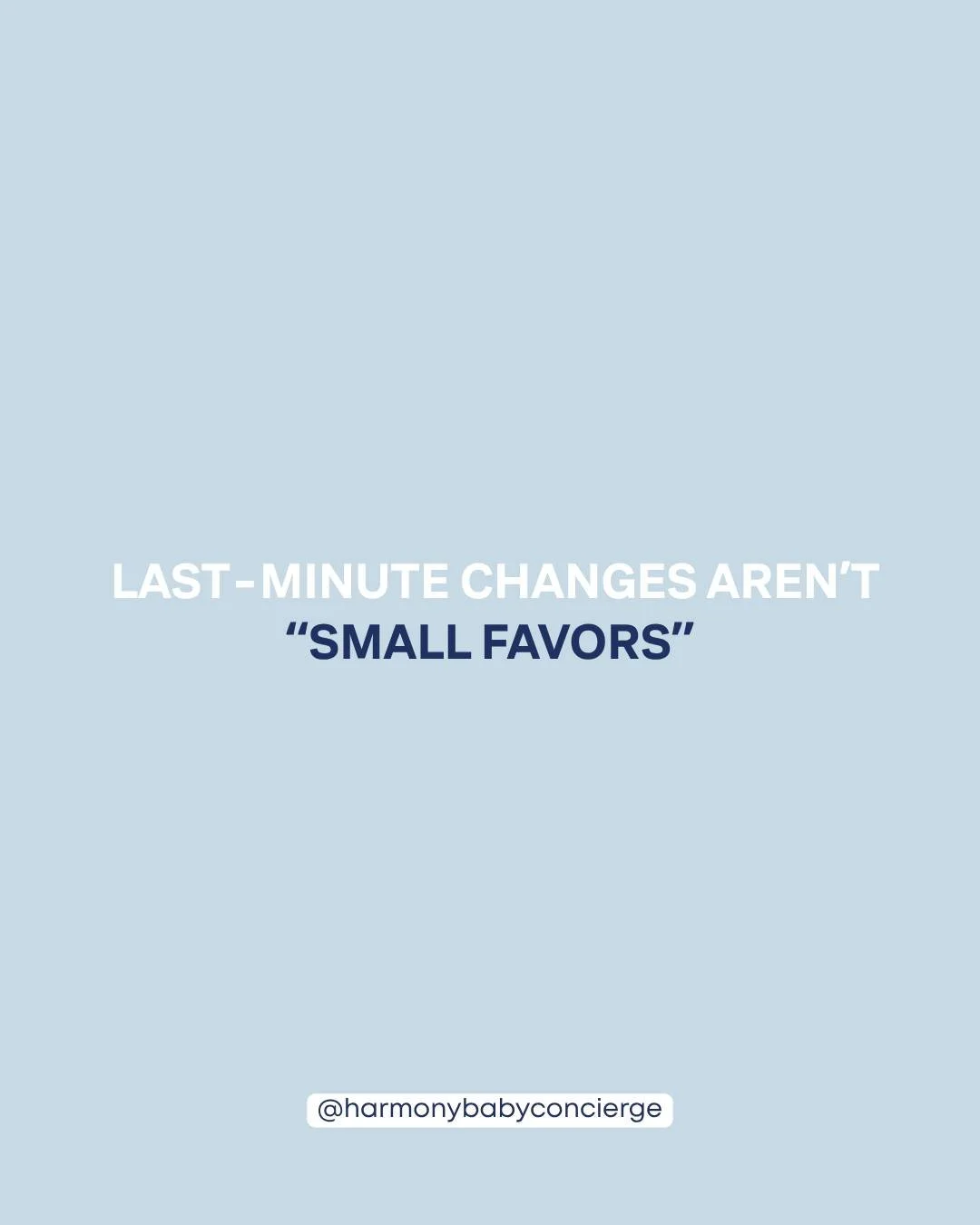 Last-minute changes are a part of life, but when "can you stay a little later?" becomes a pattern, it's no longer a favor. It's an expectation.

Your nanny has a life outside of yours. Boundaries aren't personal, they're professional. And f