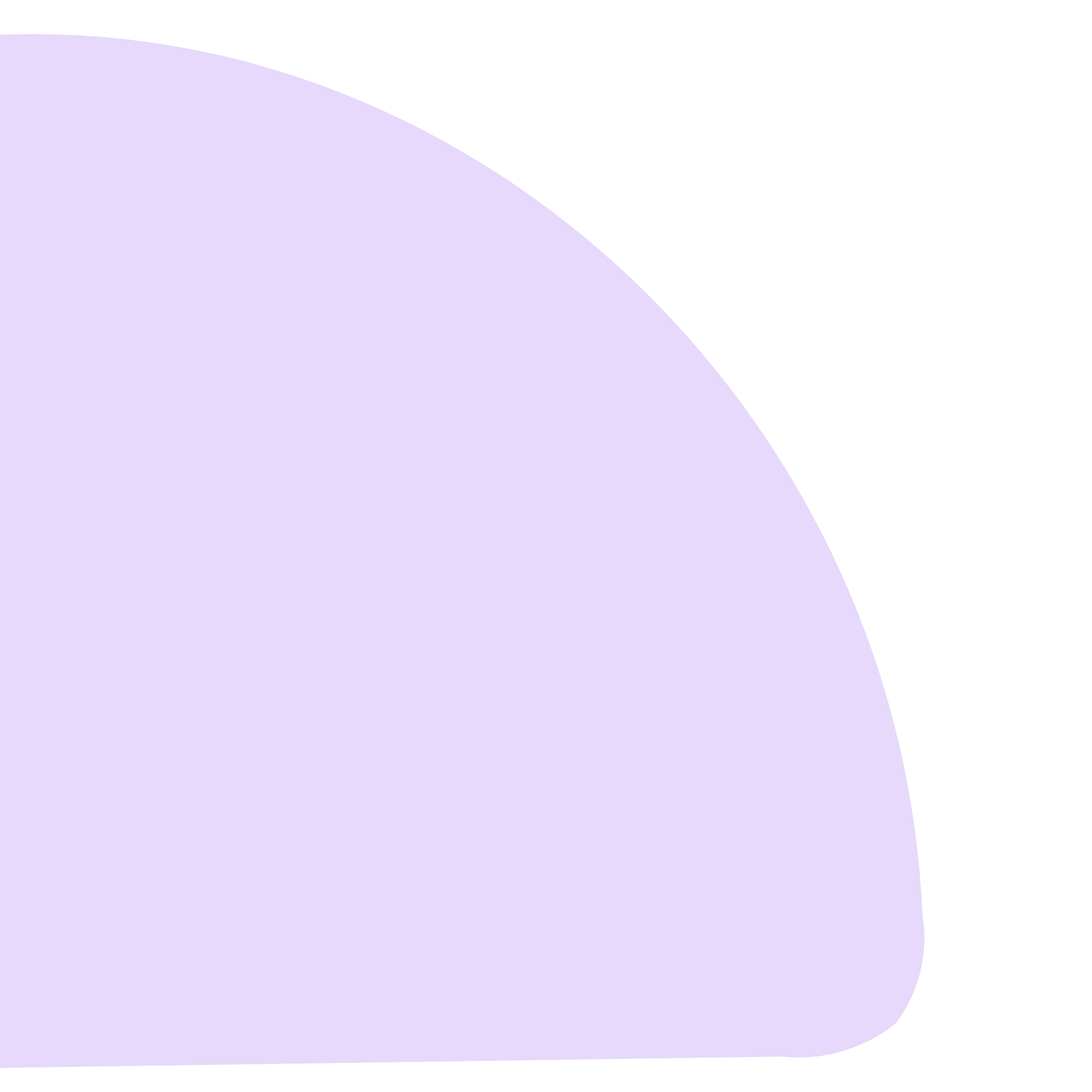 Close-up of a purple game piece or object with rounded edges on a black background.