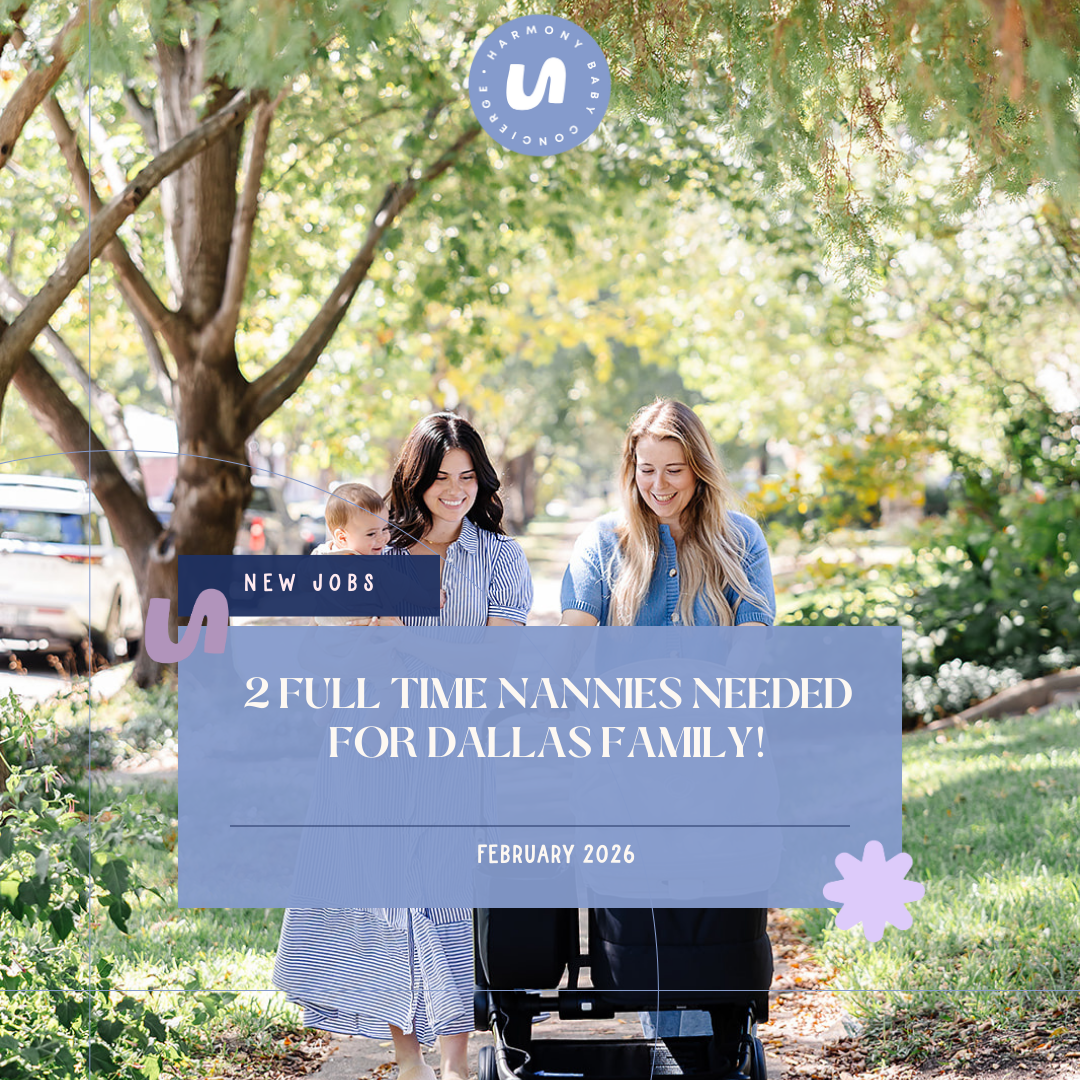 ✨ Nanny Team Needed | Dallas, TX | ✈️💛 #AC75209