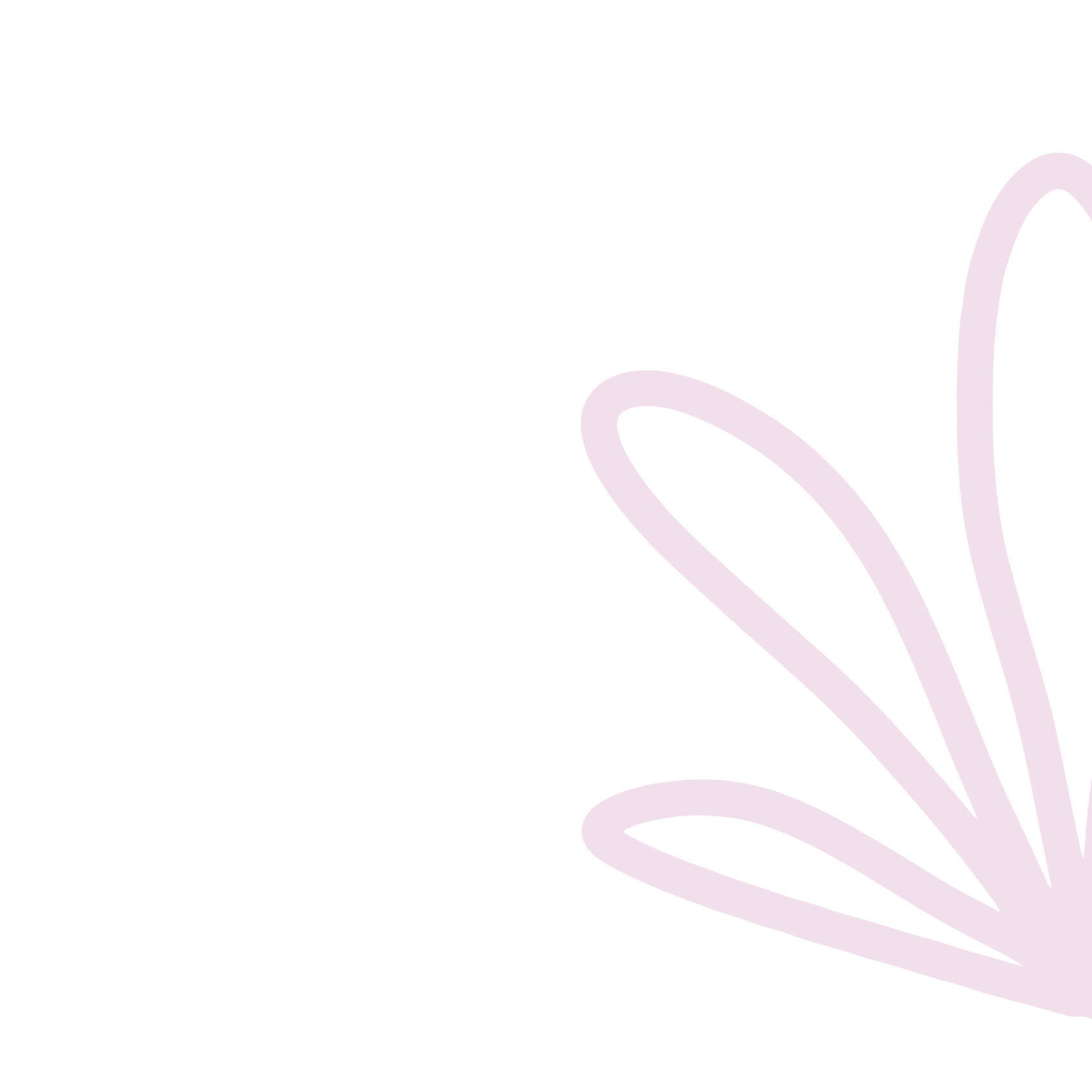 Abstract black background with light purple floral design on the right side.