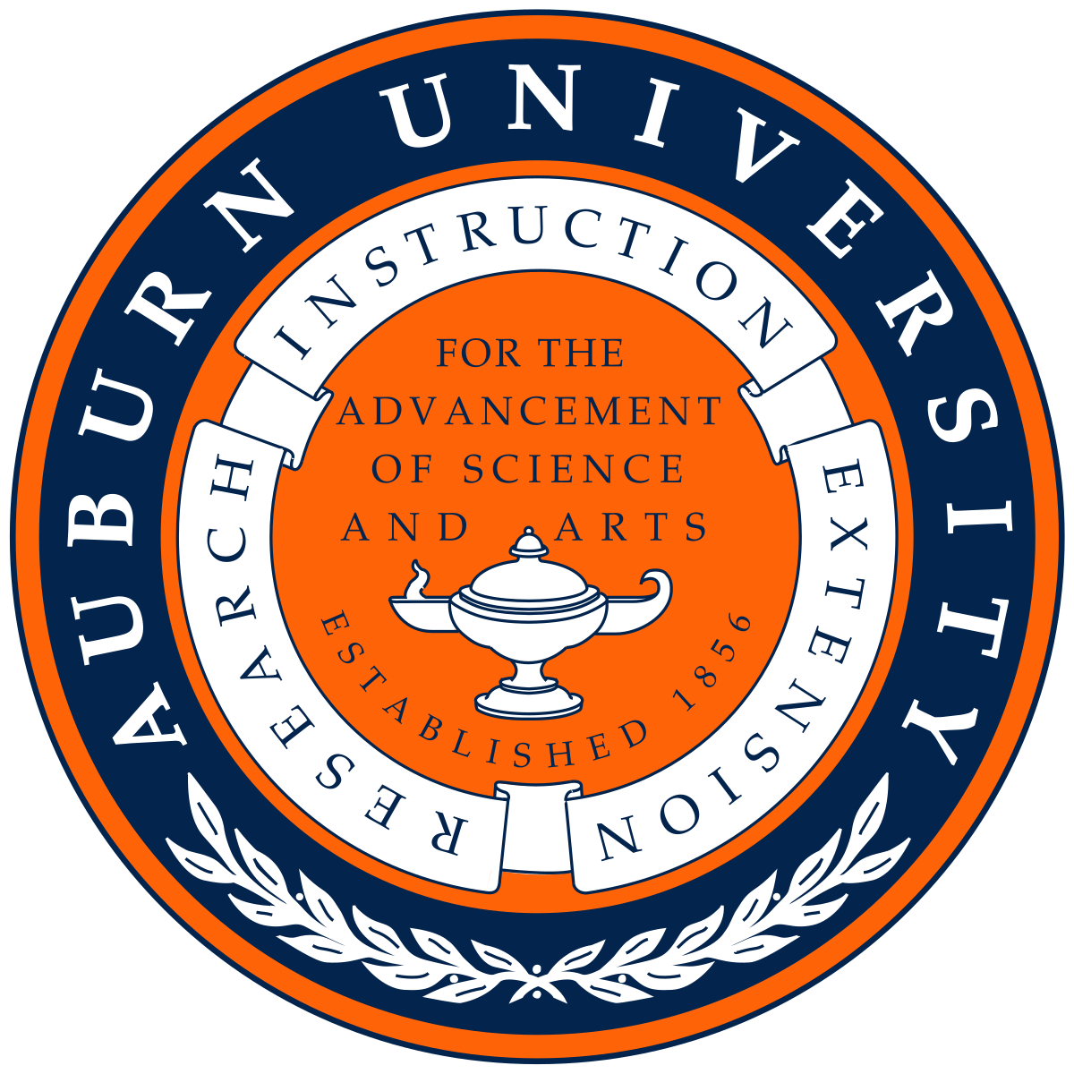 Seal of the U.S. Bureau of Education, with text indicating it is for the advancement of science and arts, established in 1856.