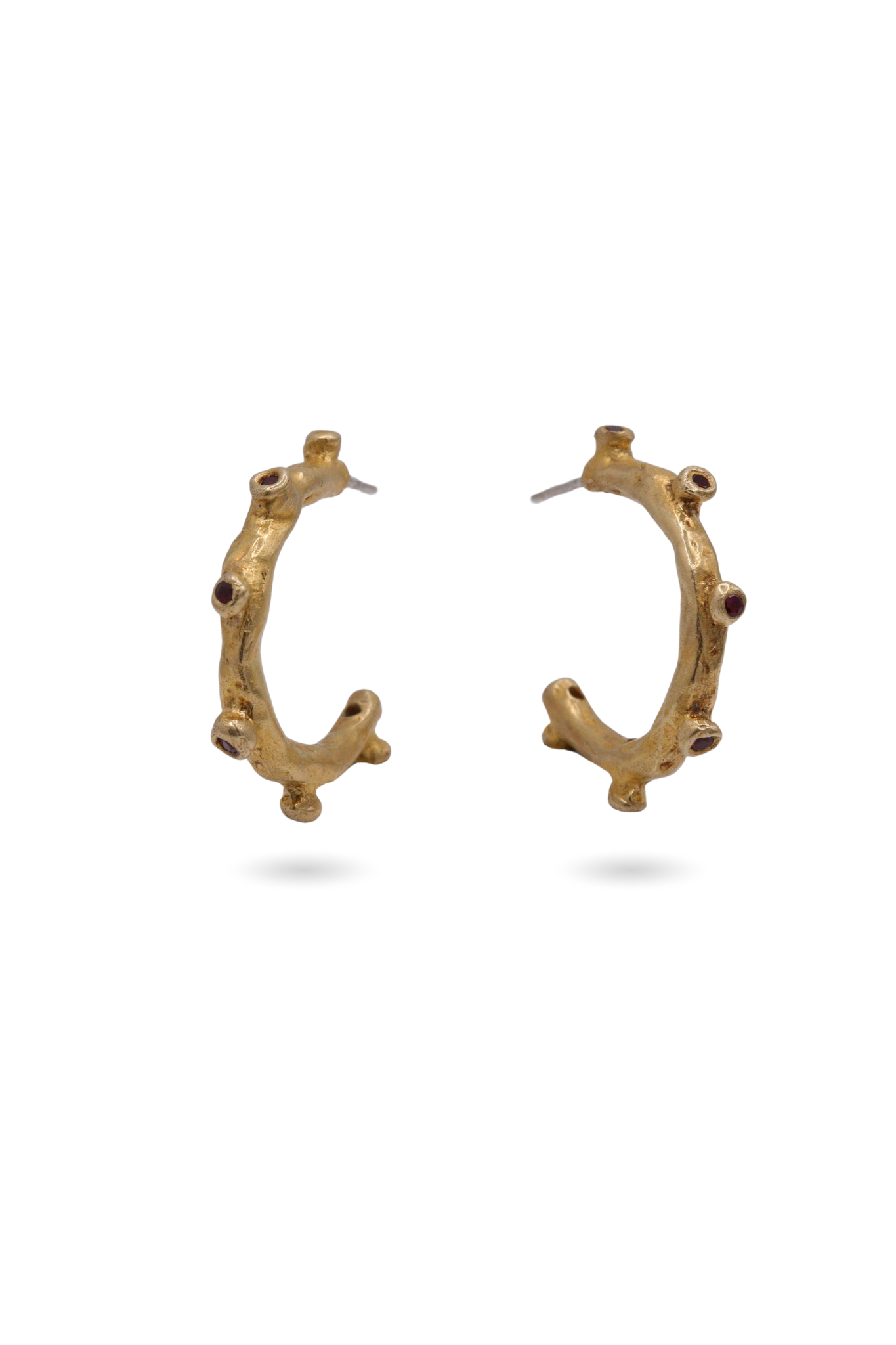 Emily Bailey Coral Hoops Ruby:Gold.png