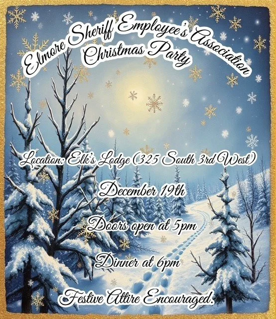 Elmore Sheriff Employee’s Association Christmas Party