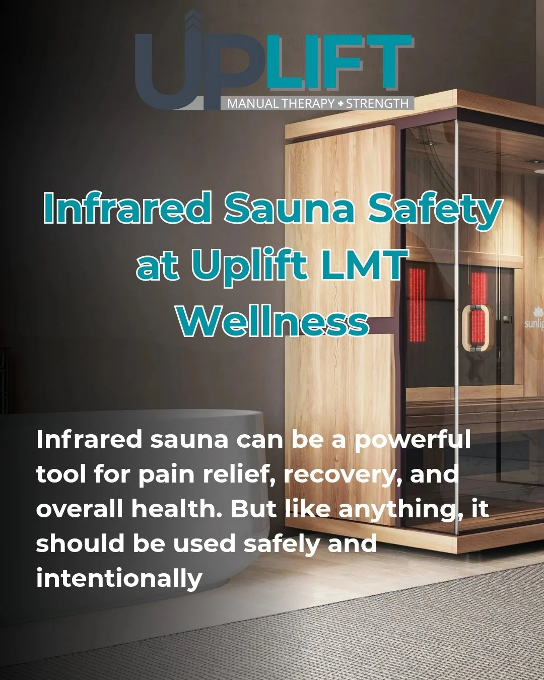 Infrared sauna can be a powerful tool for pain relief and recovery&mdash;but only when it&rsquo;s used safely. 🌿🔥
In this post, we&rsquo;re walking you through:

🔵Who should be cautious or get medical clearance before using the sauna
🔵When to avo