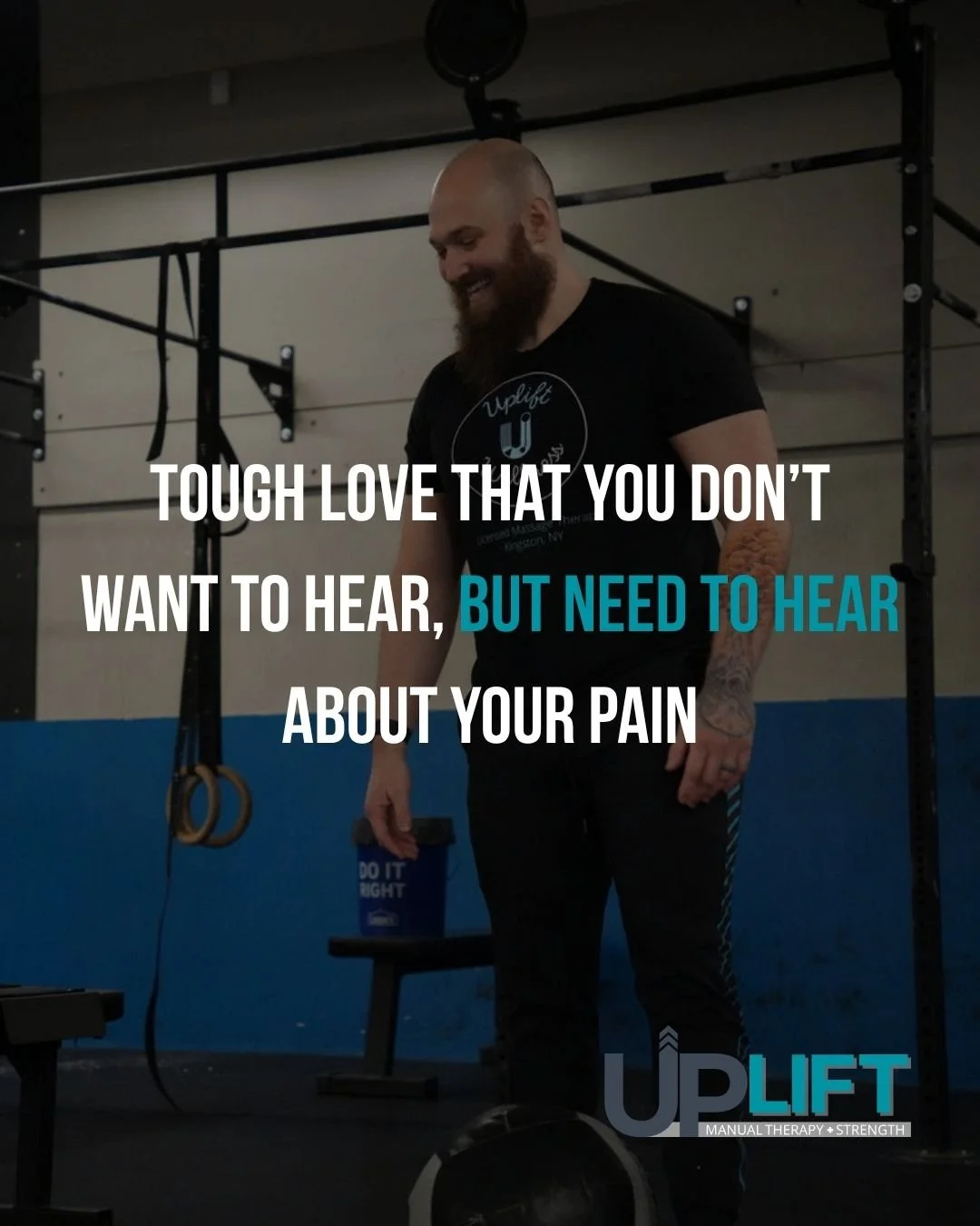 I hate to break it to you, but you&rsquo;re still in pain because you half-ass your recovery and rehab.

If you&rsquo;ve had your pain for years chances are its going to take some work to overcome it. Regardless if you have tried different modalities