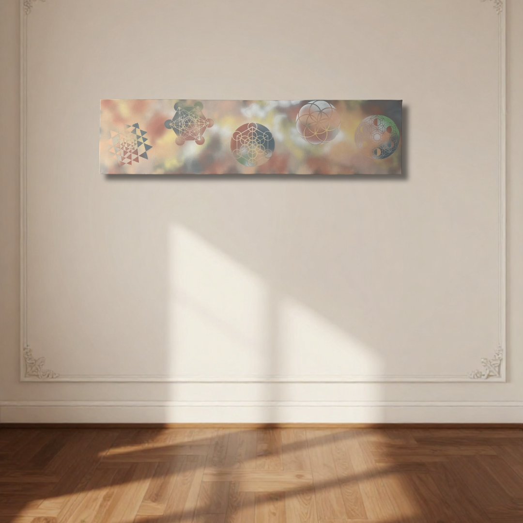 Into The Mystic | 12 x 48 | Original Canvas