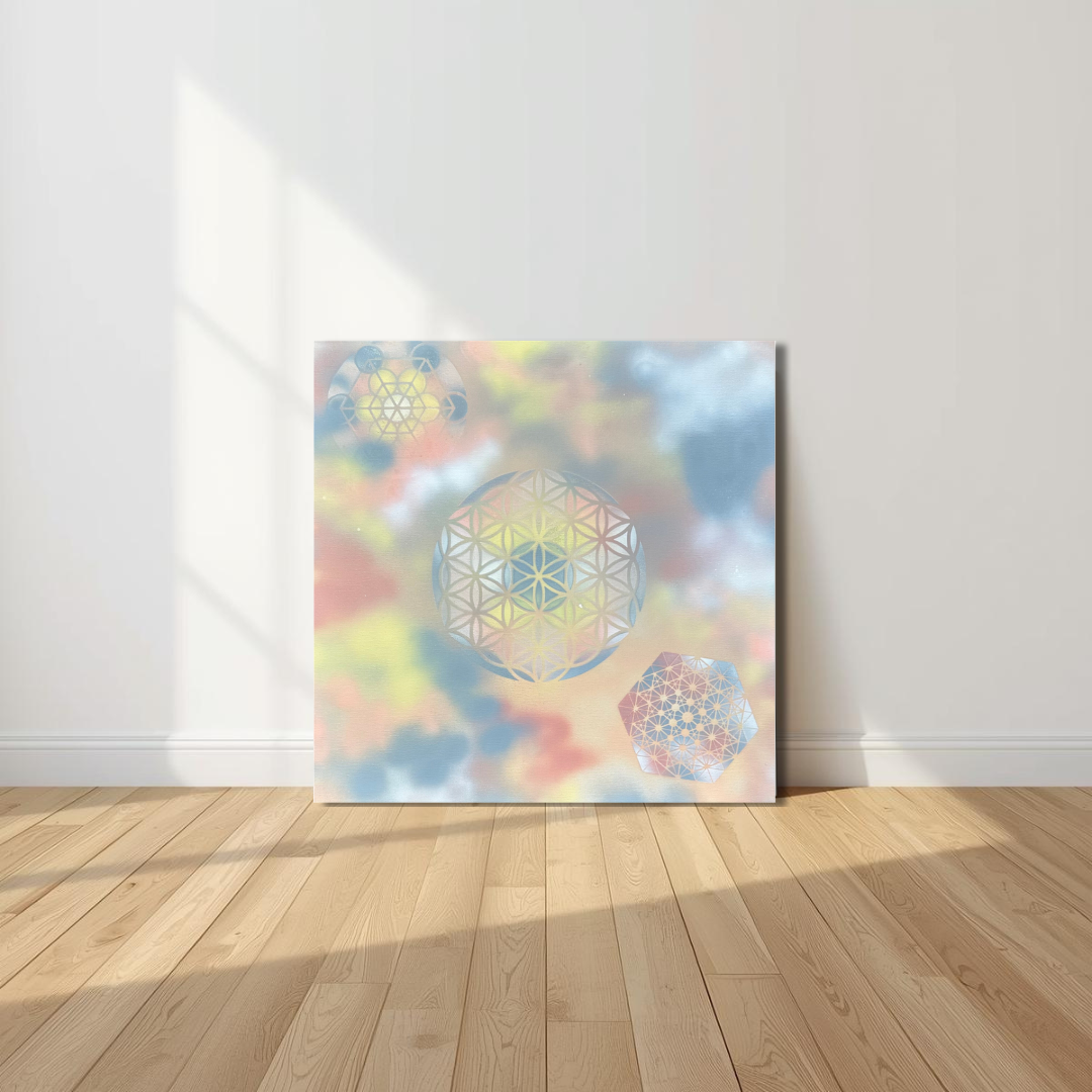 Sacred Gateway | 24 x 24 | Original Canvas