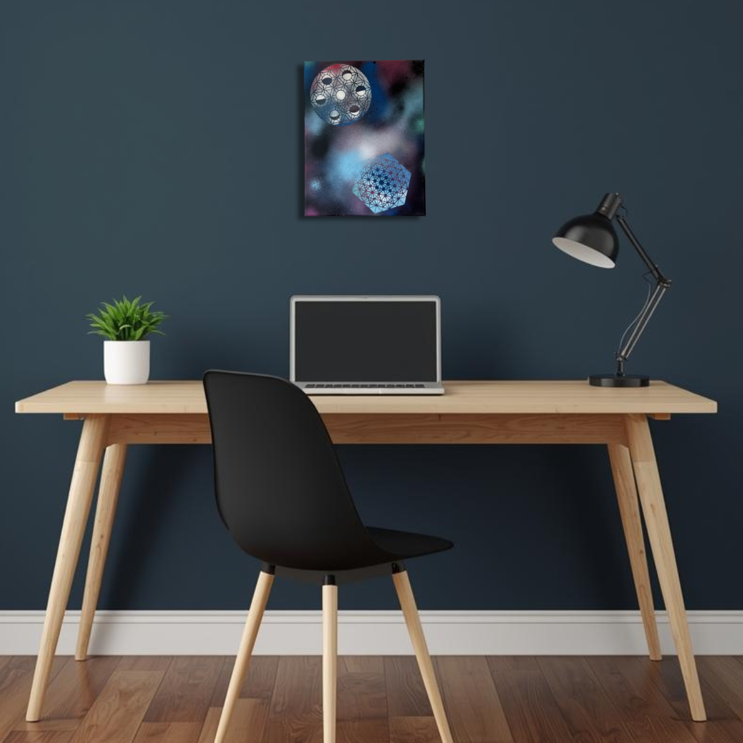 Sacred Space | 14 x 18 | Original Canvas