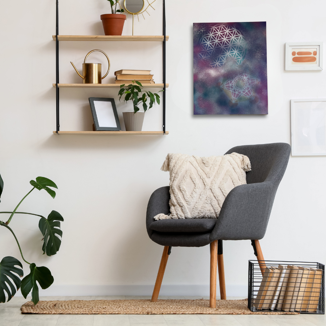 Purple Haze | 16 x 20 | Original Canvas