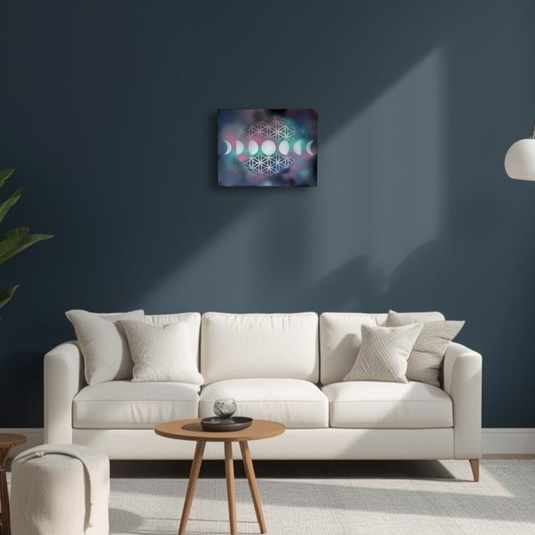 Sacred Cycles | 18 x 14 | Original Canvas