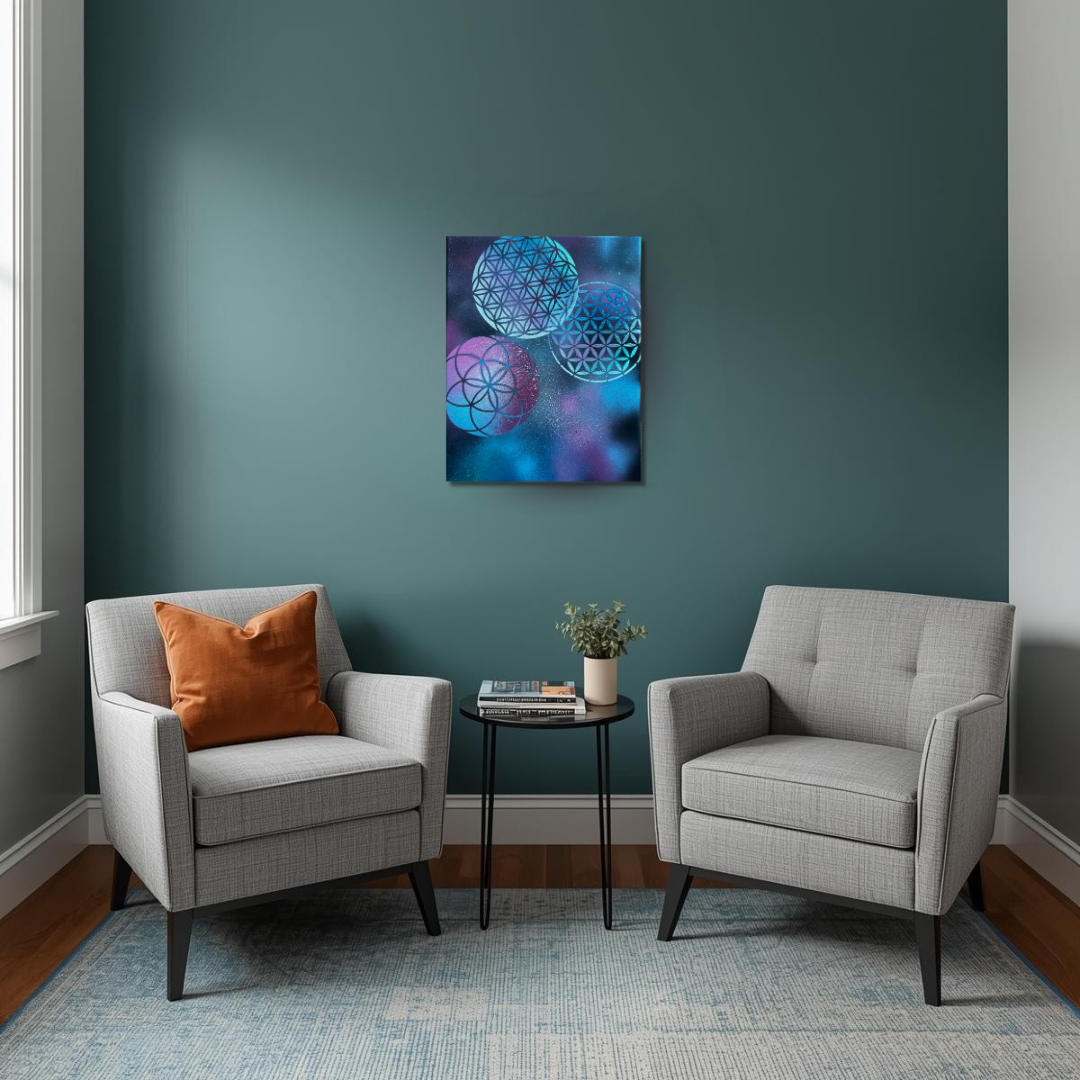 Creation | 14 x 18 | Original Canvas