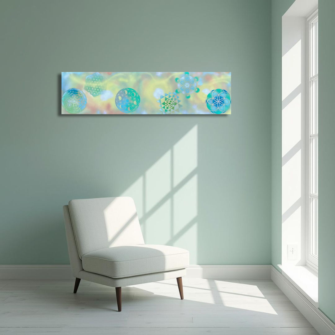 Compassion Portals | 12 x 48 | Original Canvas