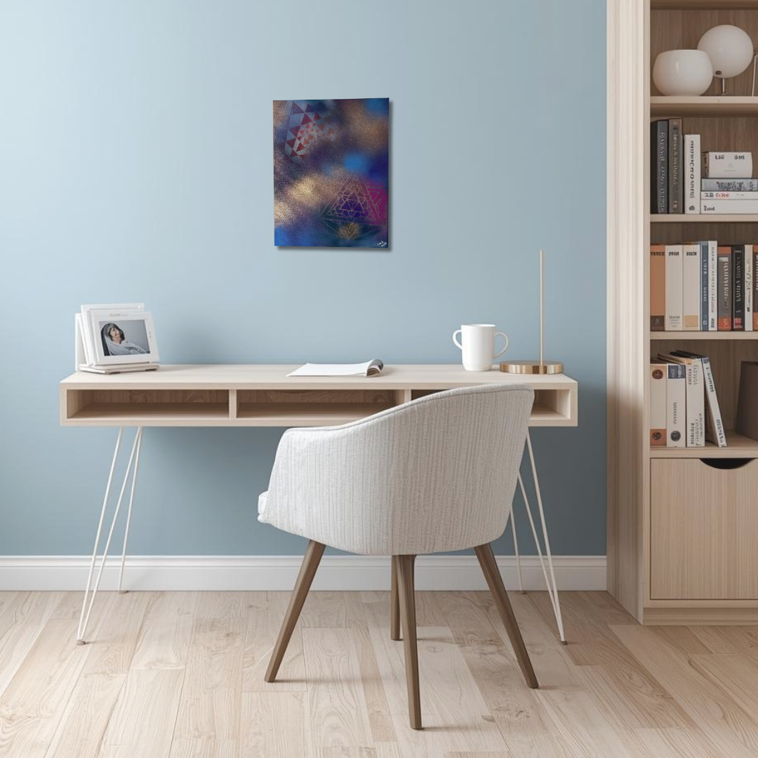 Heavy Metal | 11 x 14 | Original Canvas