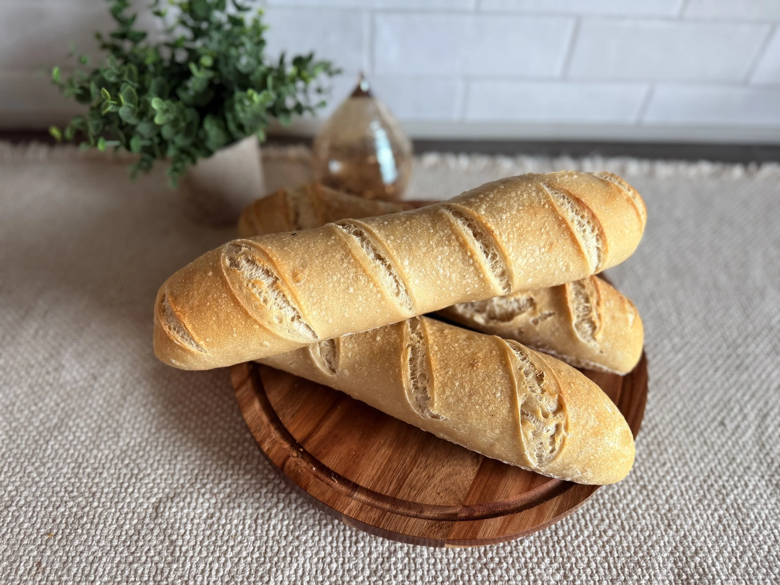 sourdough baguette sandwich
